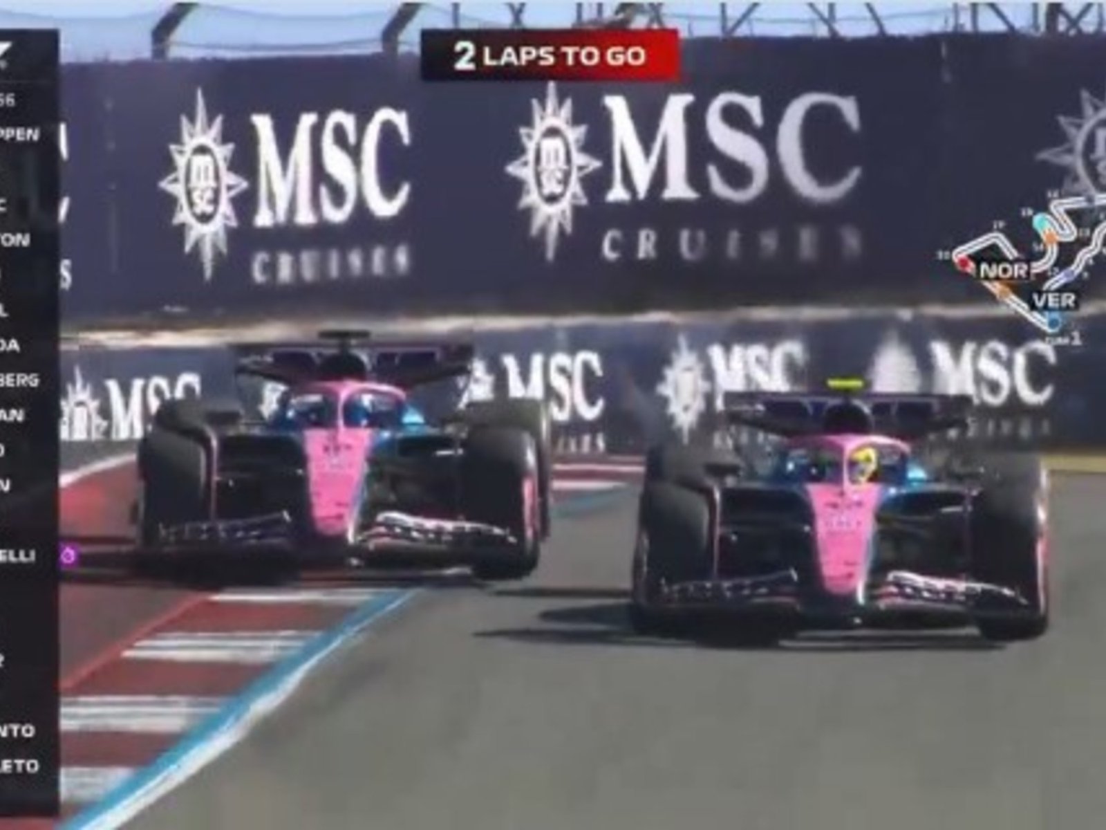 “Eso es correr”, celebró un ex piloto que fue subcampeón en la Fórmula 1