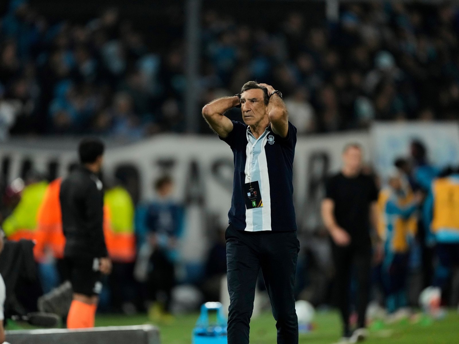 Gustavo Costas estuvo al borde de las lágrimas post eliminación de Racing contra Flamengo en la Copa Libertadores