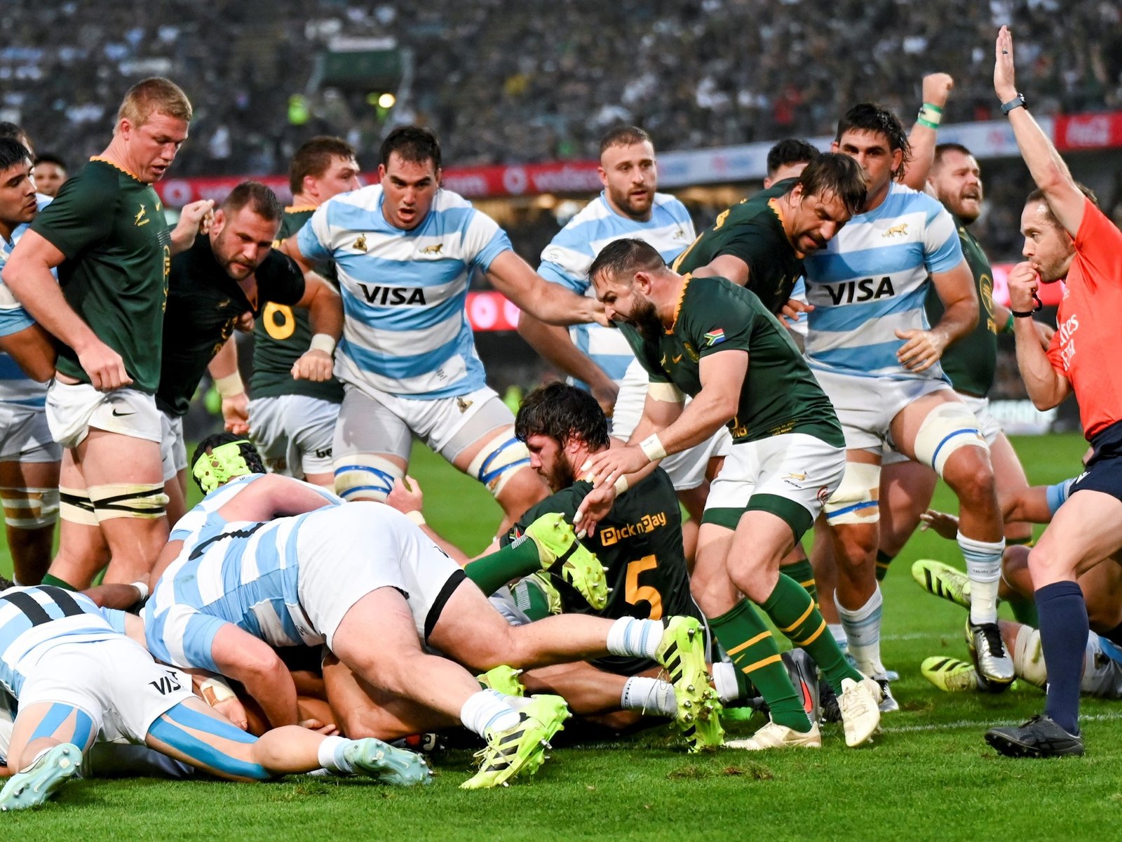 Los Pumas vs Sudáfrica, por el Rugby Championship: hora formaciones y dónde ver en TV