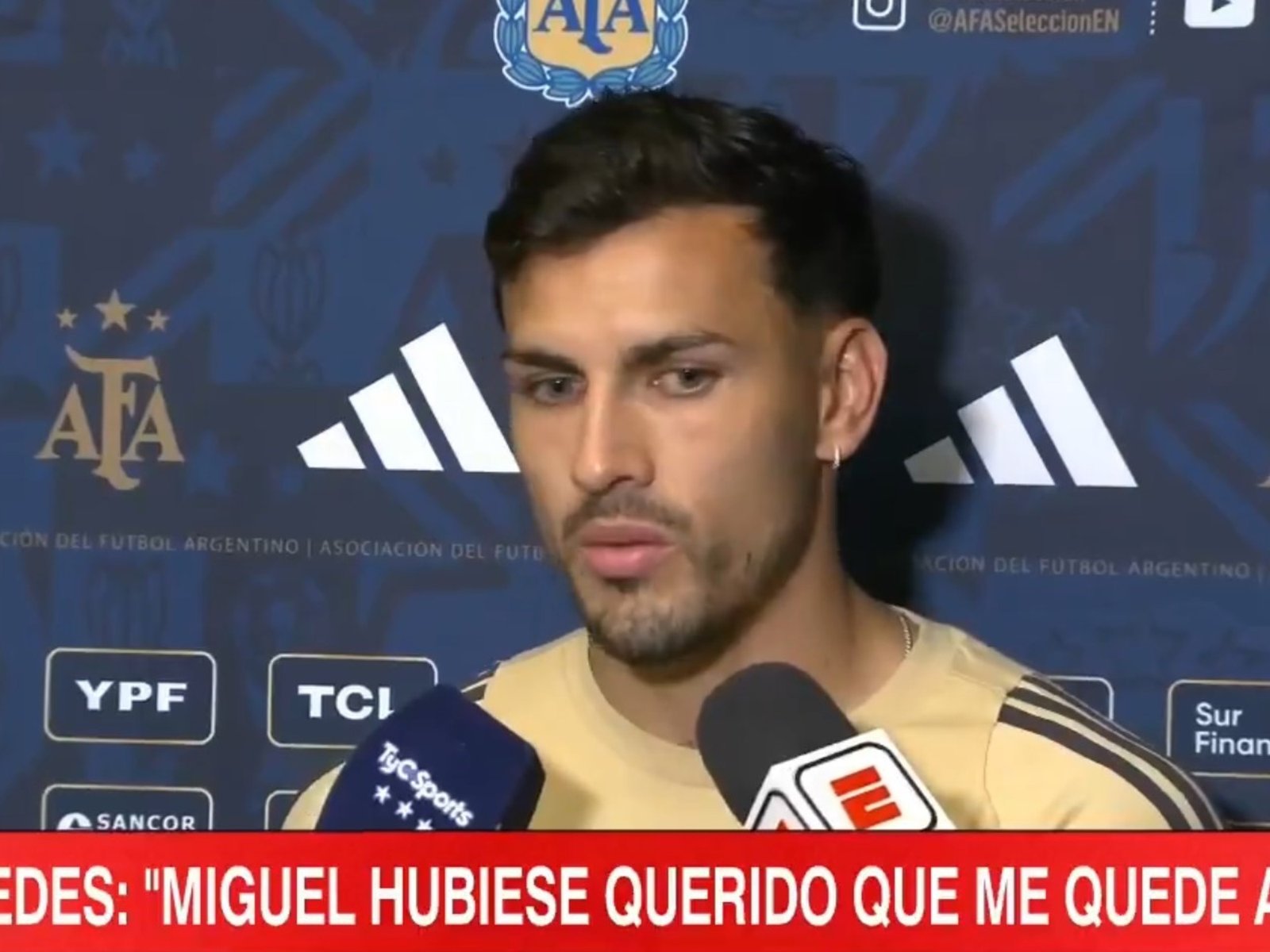 “Miguel hubiese querido que lo represente jugando al fútbol”