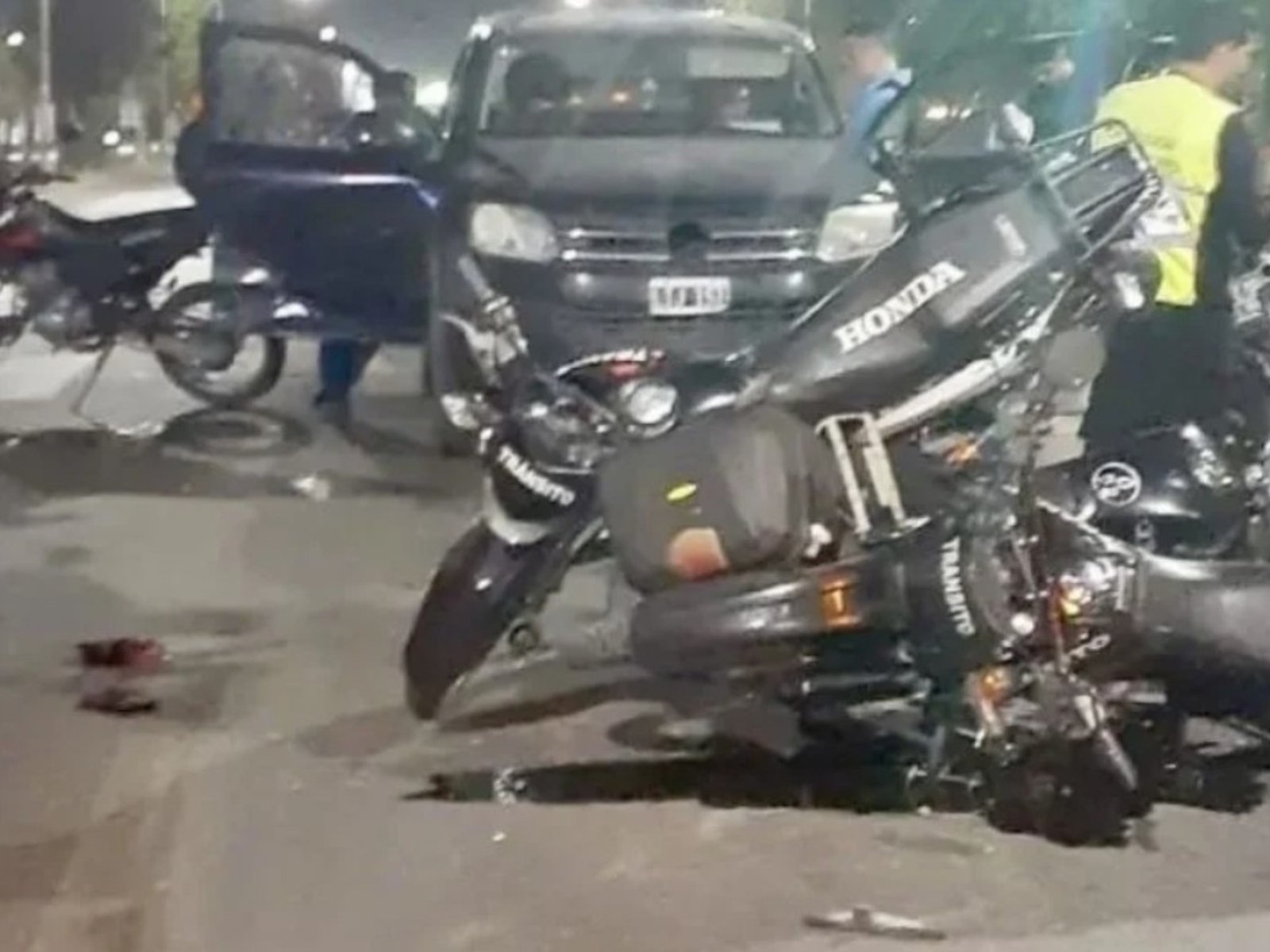 “Ni se podía bajar de la camioneta de cómo estaba”