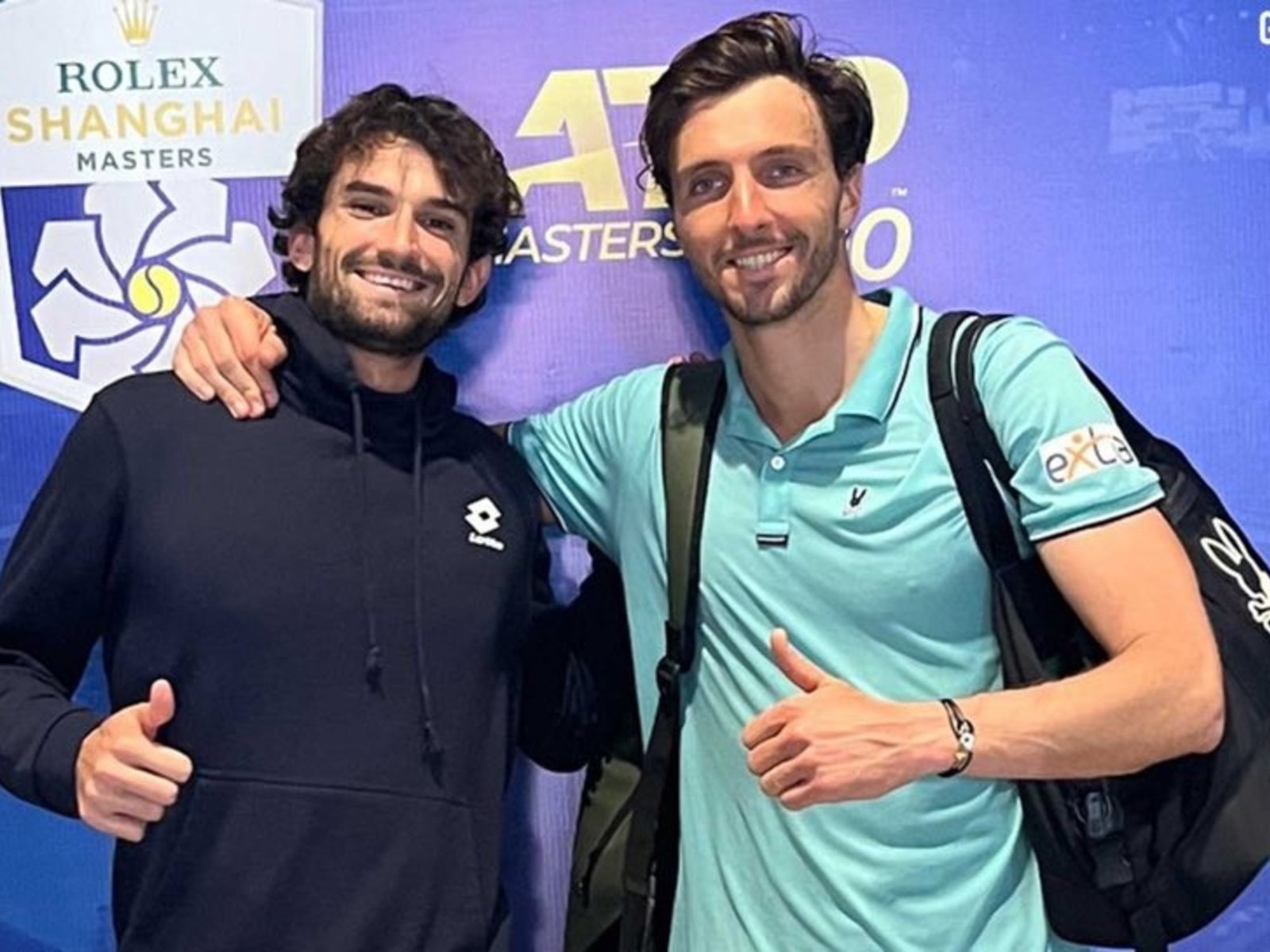 Rinderknech y Vacherot jugarán su primera final en un Masters 1000 y son primos