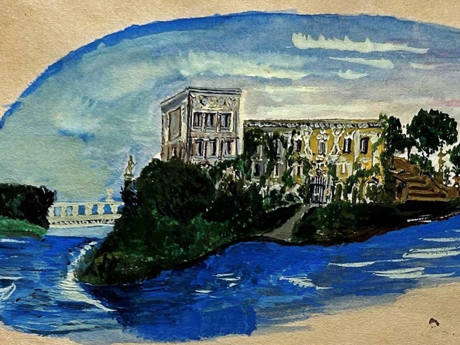 Se publican por primera vez los dibujos del poeta Rainer Maria Rilke