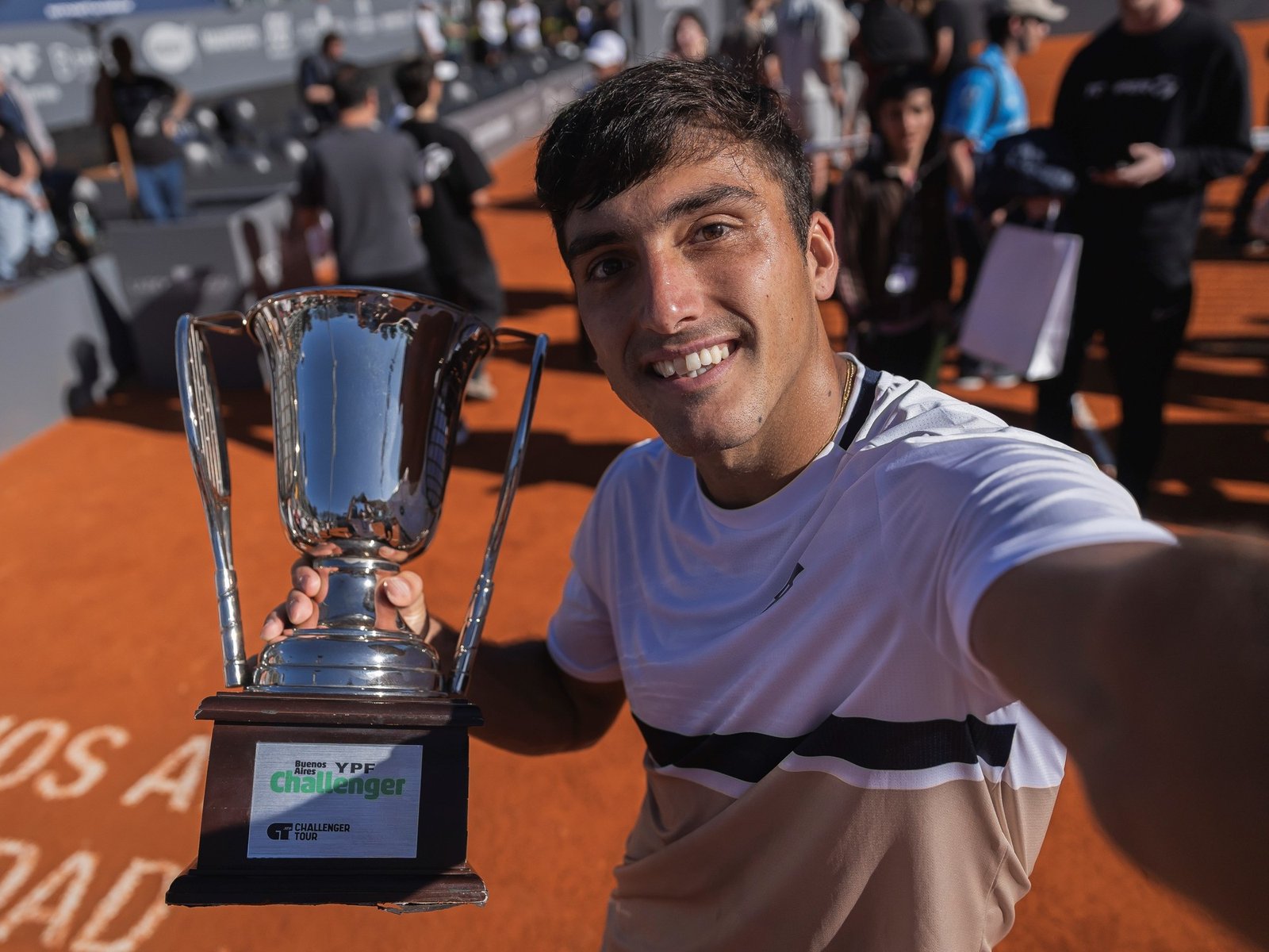 “Si no sos fuerte mentalmente, no te puede ir bien en el tenis”