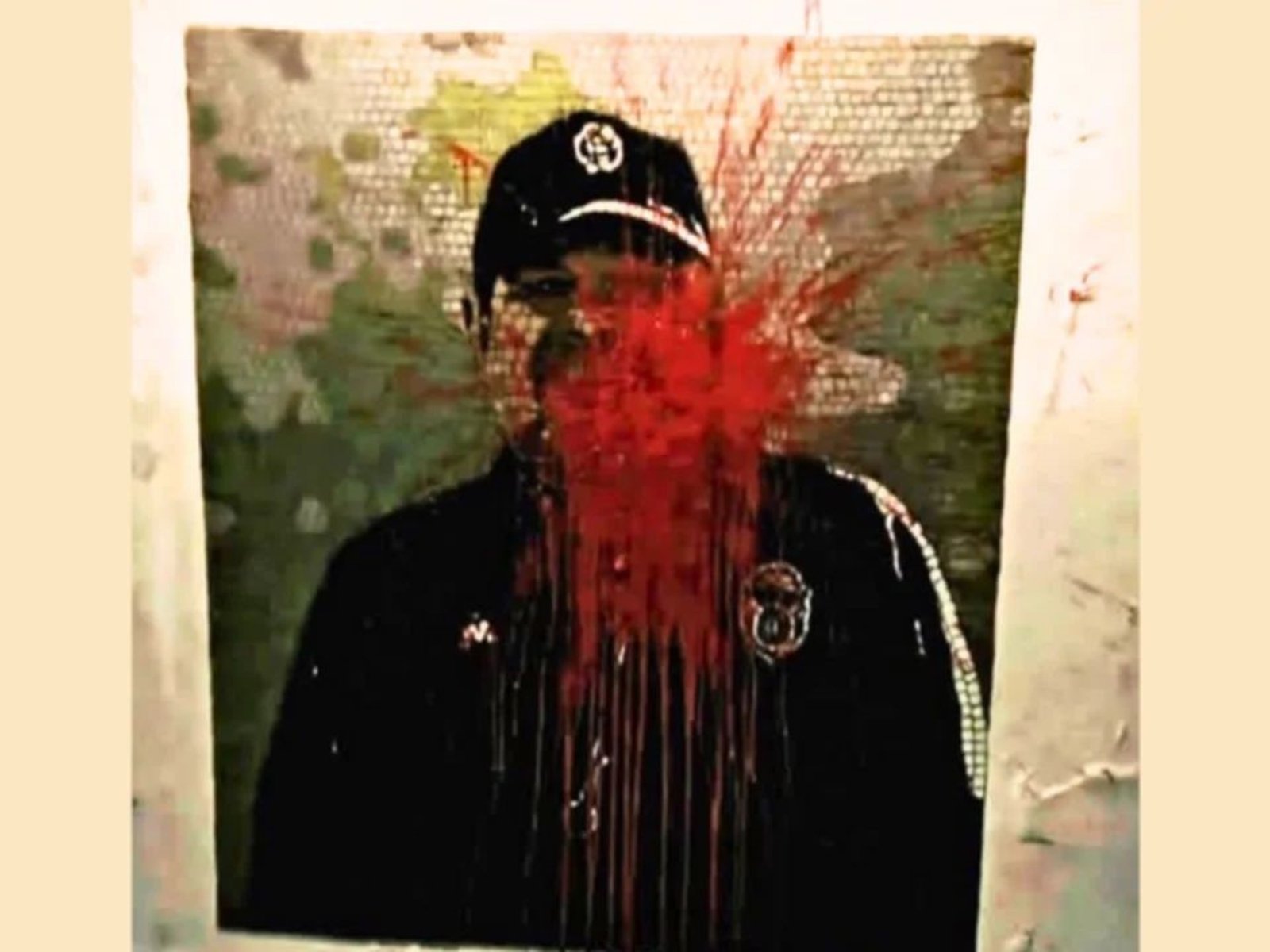 Vandalizaron un mural de Diego Maradona en la cancha de Gimnasia :: Olé