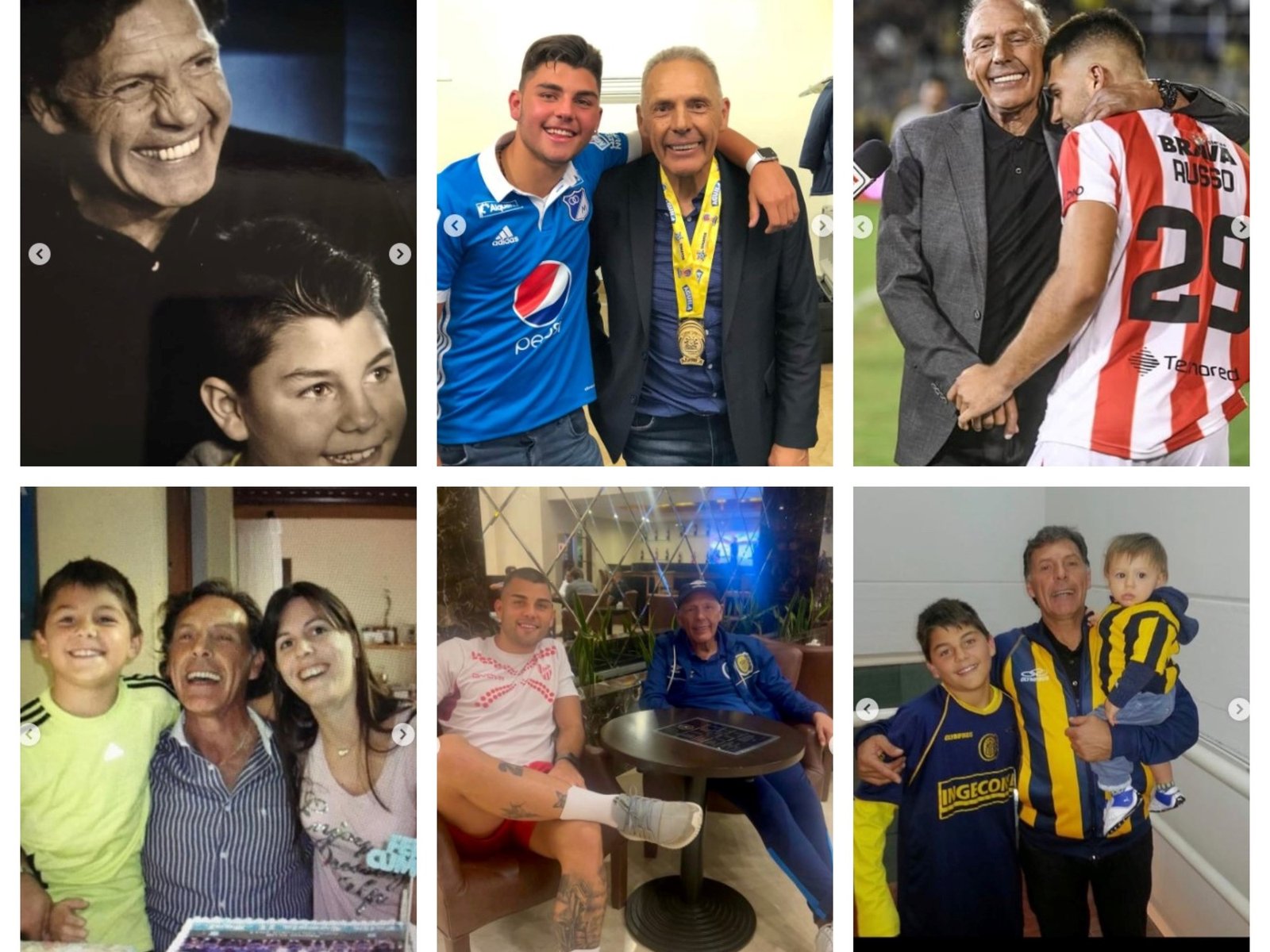 del “te amo” al agradecimiento a Riquelme por su “último deseo”