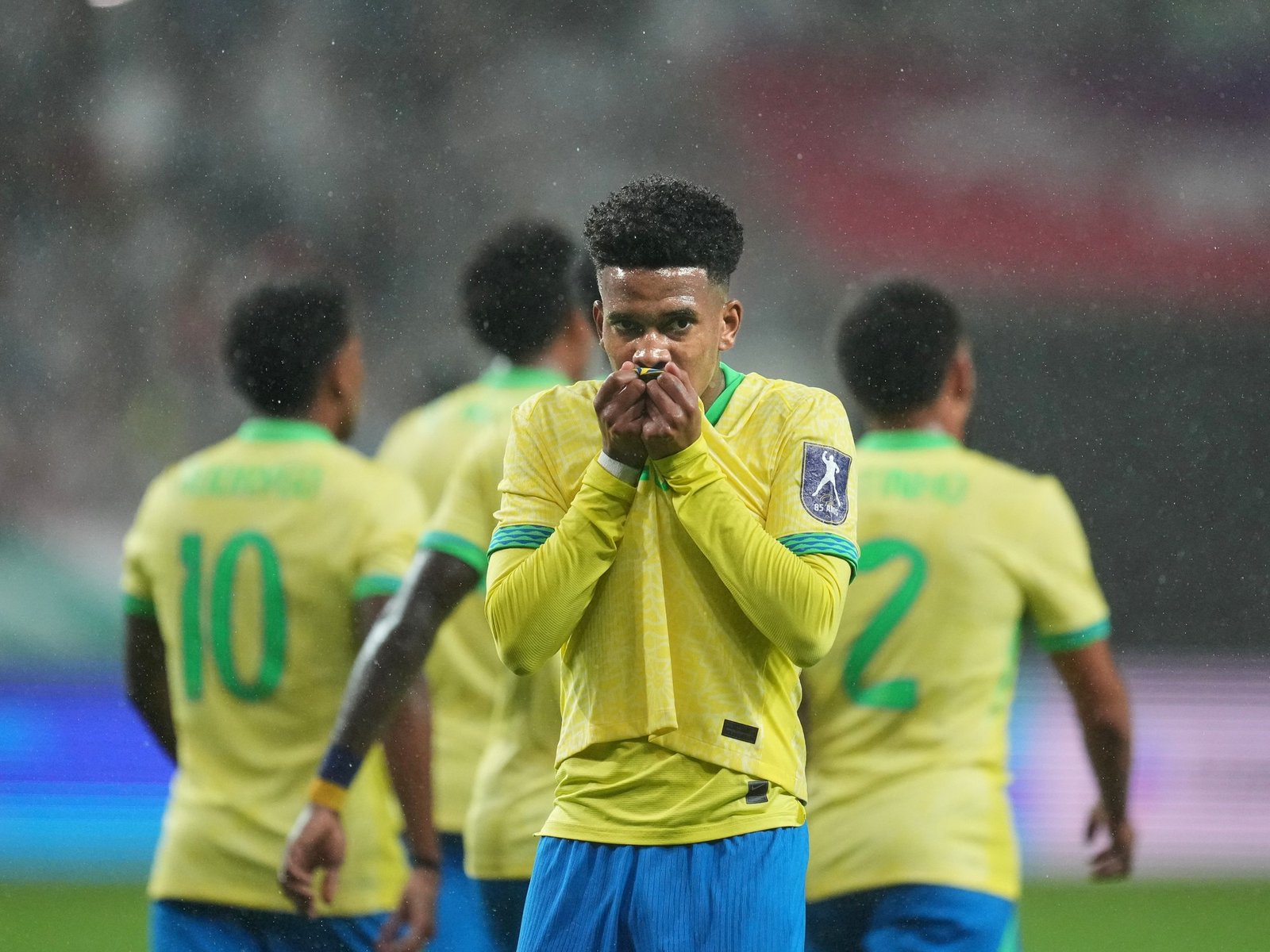 goleó 5-0 a Corea del Sur en un amistoso con dos dobletes de Estevao y Rodrygo y otro de Vínicius Jr.