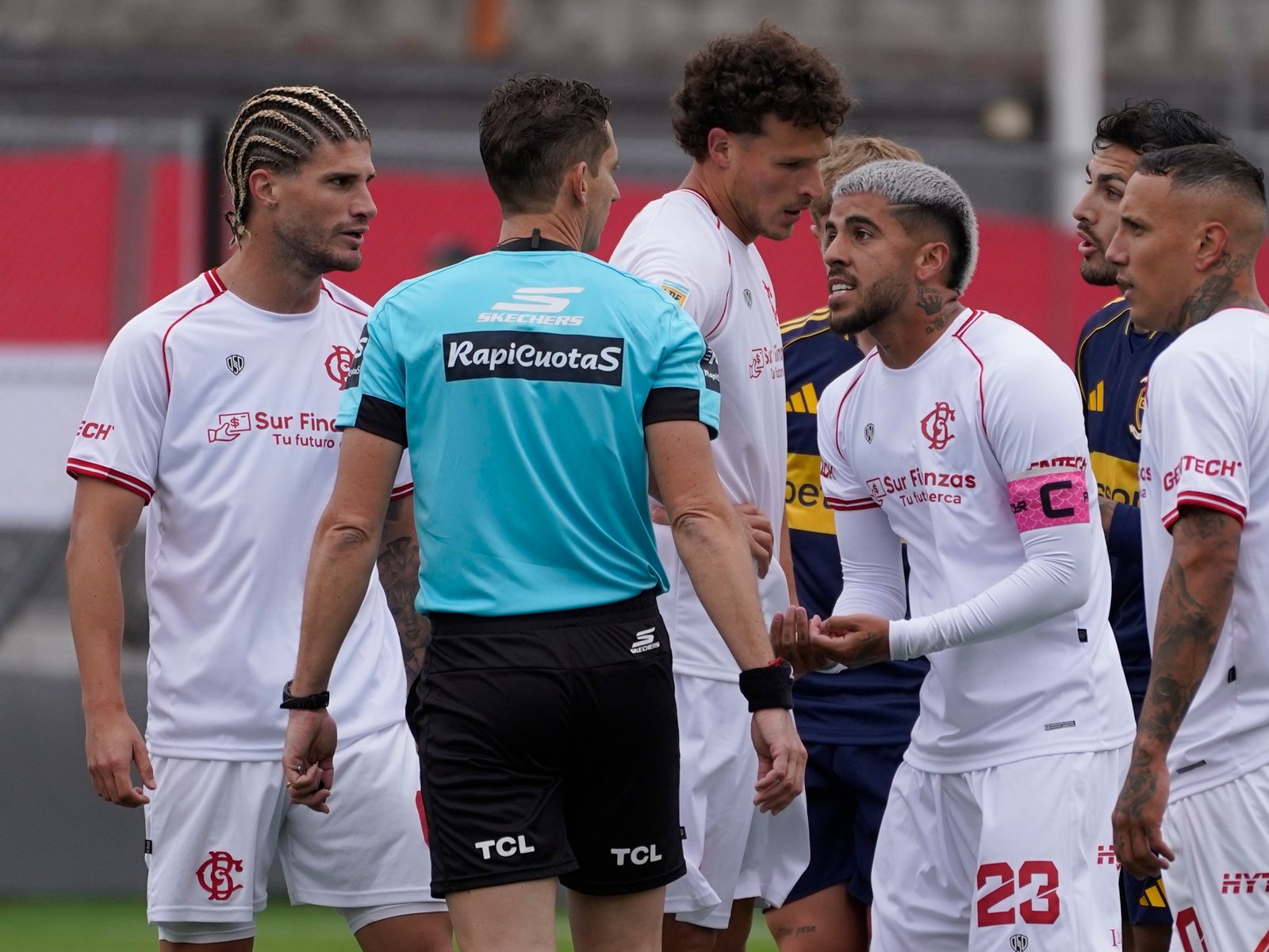 ¿a Nicolás Lamolina lo pararon por perjudicar al equipo de los Tapia contra Boca?