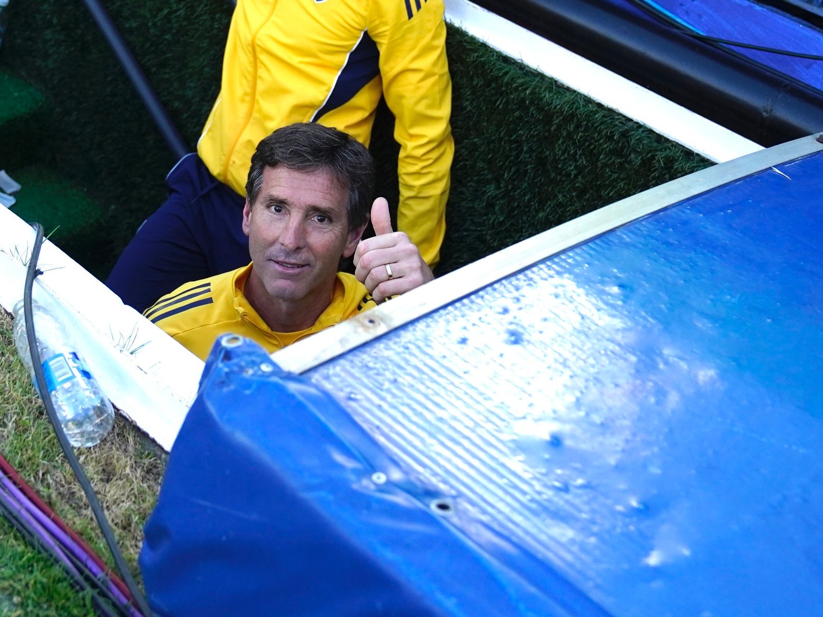 Claudio Úbeda tuvo una emotiva dedicatoria a Russo por el triunfo en el Superclásico y habló sobre su futuro en Boca: “No depende de mí”