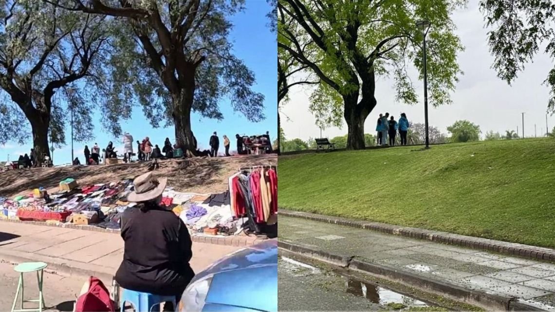 El Gobierno porteño desalojó a mil manteros del Parque Alberdi en un operativo del fin de semana