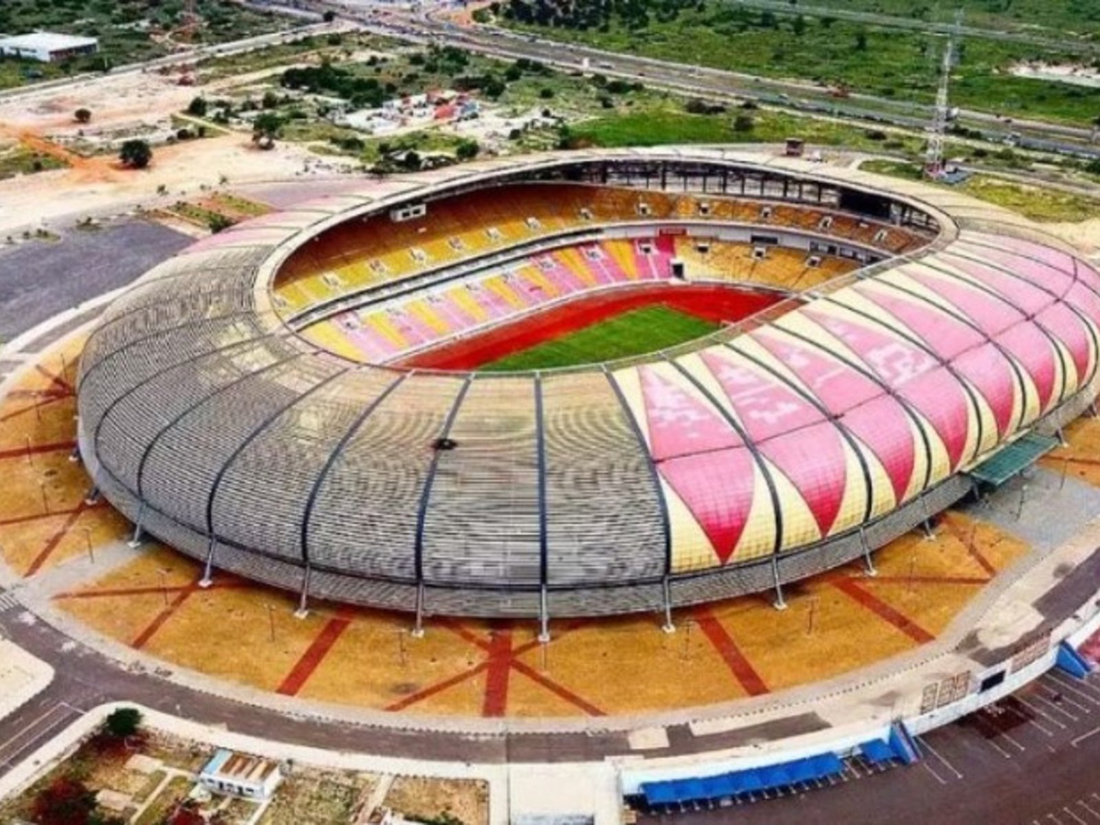 El estadio de Angola en que jugará Argentina: invirtieron 37.300.000 dólares antes del partido :: Olé
