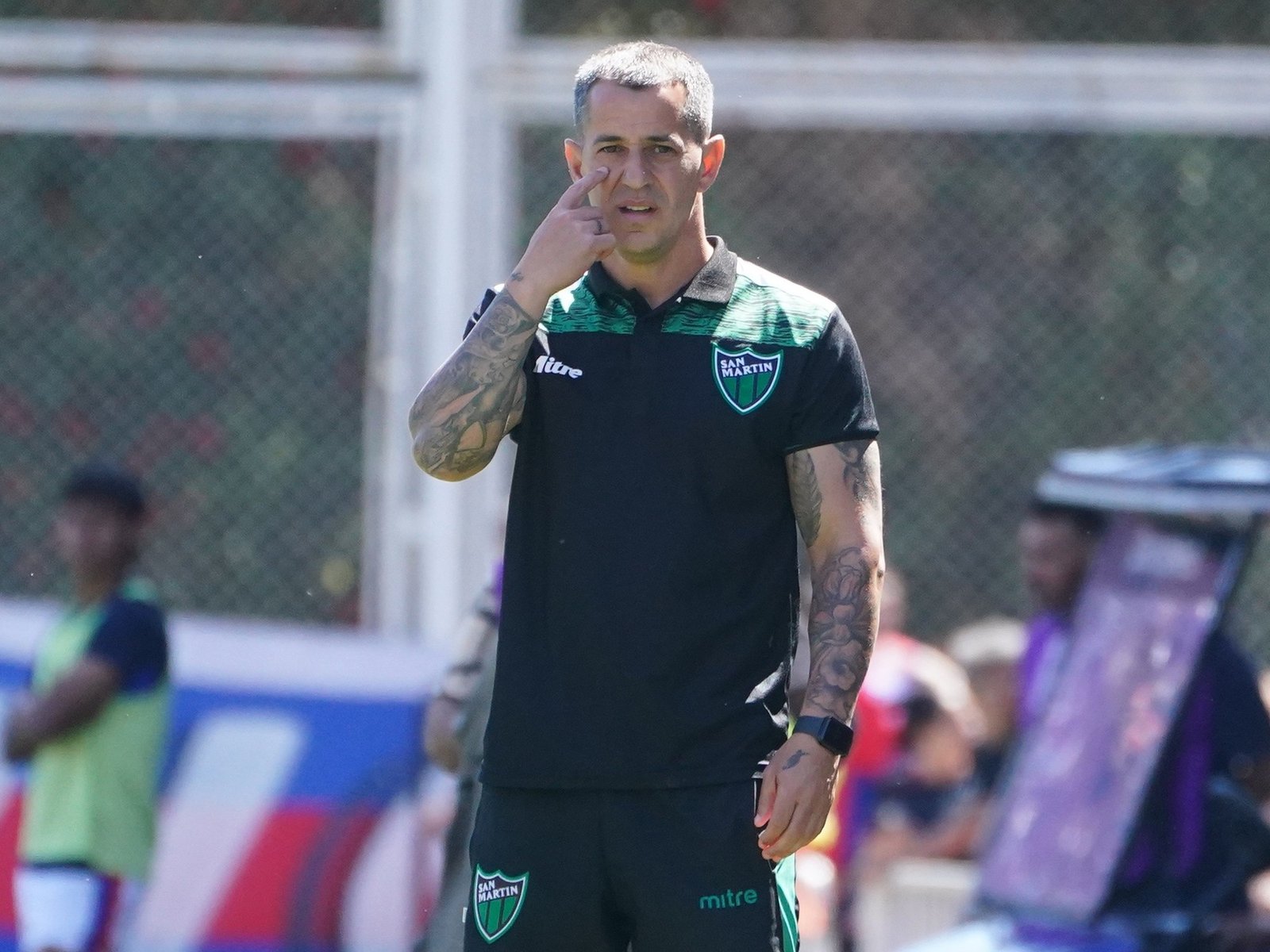 Leandro Romagnoli dejó de ser el técnico de San Martín de San Juan :: Olé