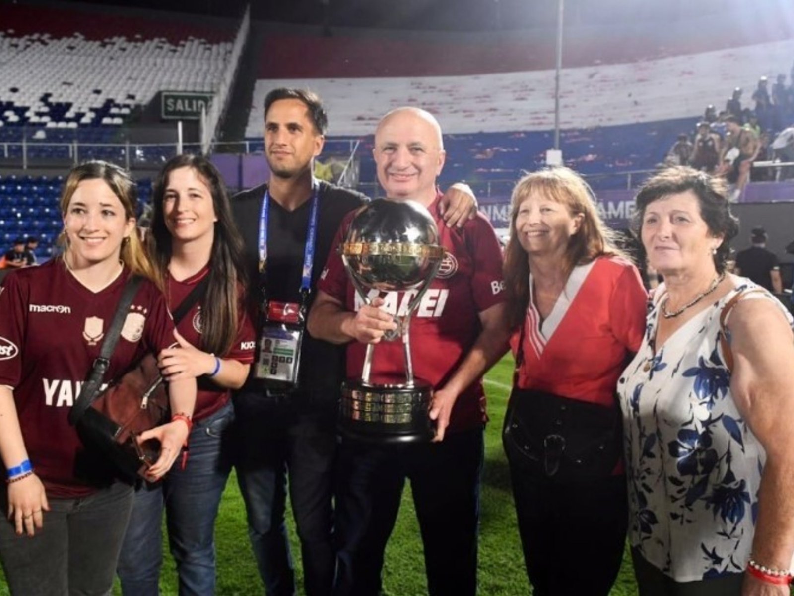 Nicolás Russo saca pecho tras ser campeón de la Copa Sudamericana y avisa que Lanús va por el Clausura: “No tenemos techo”