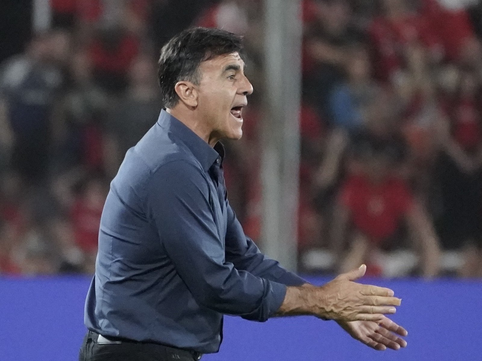 Quinteros: de “ojalá podamos entrar a la Sudamericana” a “la presión es bastante fuerte en este club” :: Olé