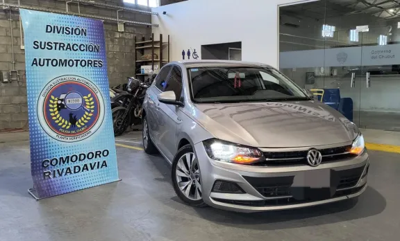Secuestraron un “auto mellizo” con chapa patente y chasis adulterado en el Centro de Comodoro