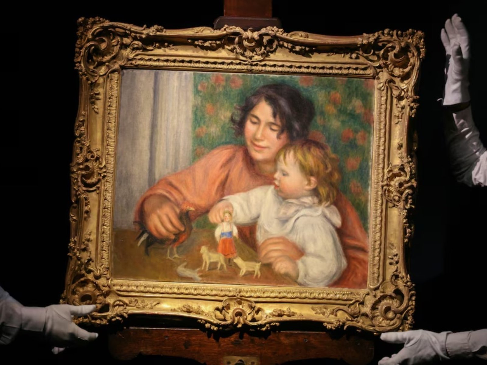 Subastan por precio récord un cuadro inédito de Pierre-Auguste Renoir y recuperan otro que había sido robado por los nazis