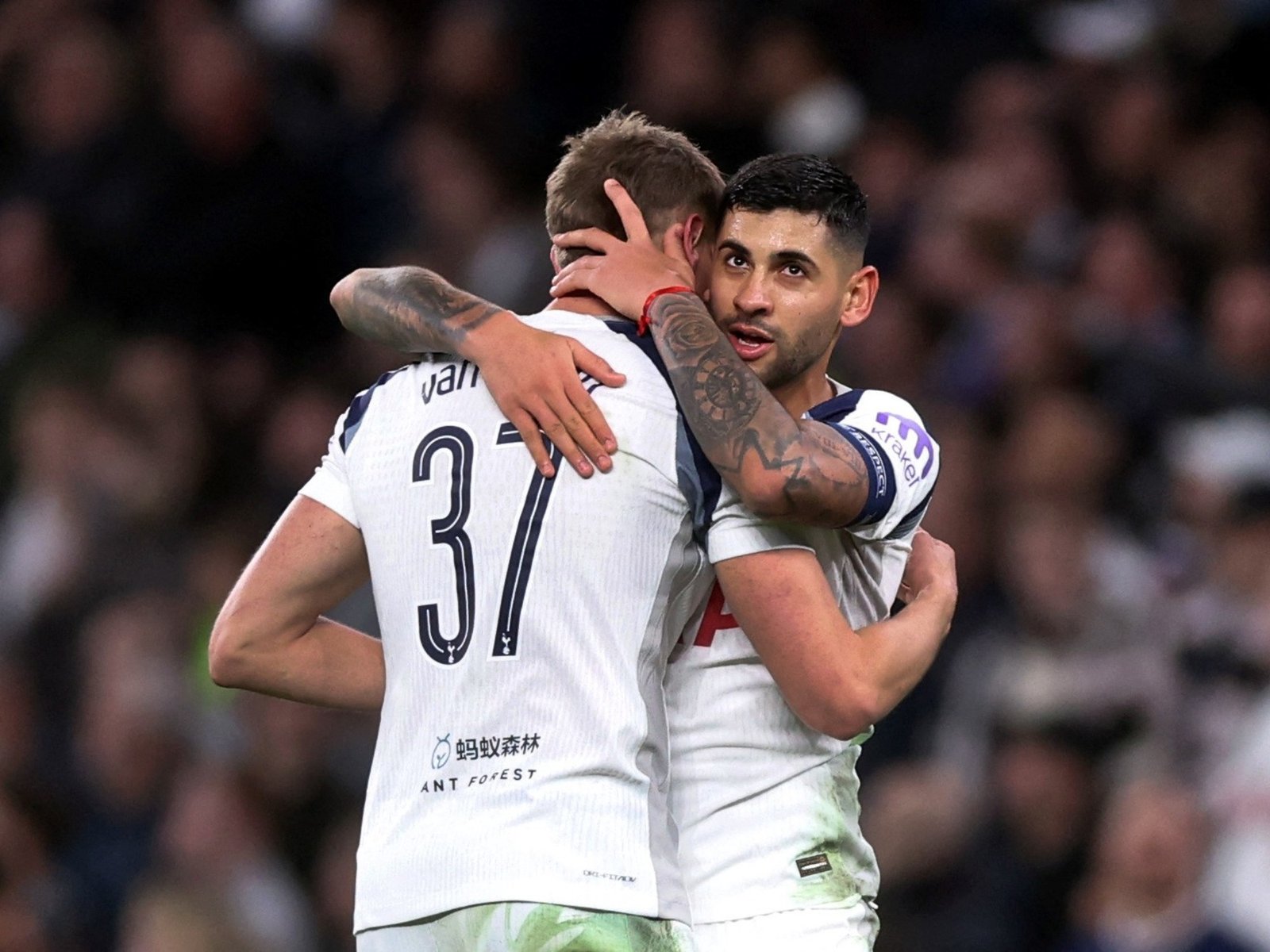 el impresionante gol del compañero de Cuti Romero para el Tottenham en la Champions League