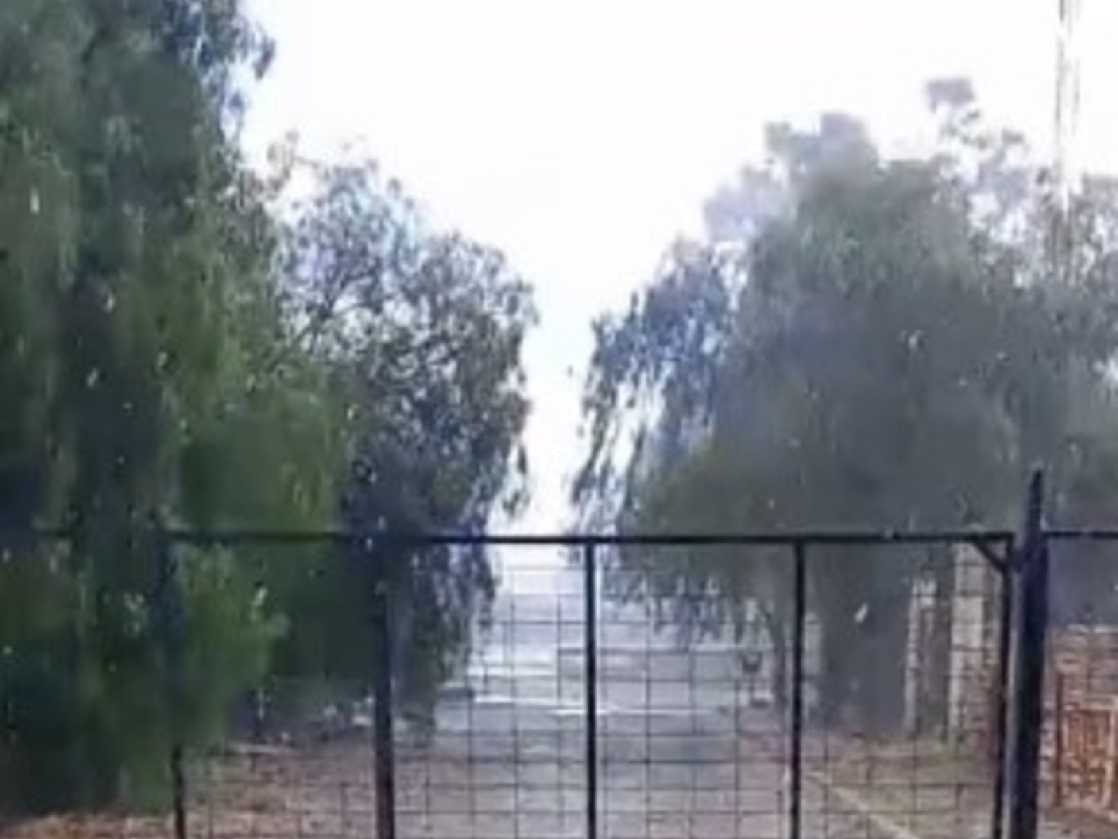 lluvia y granizo en Cuyo y más de 35° en el norte del país