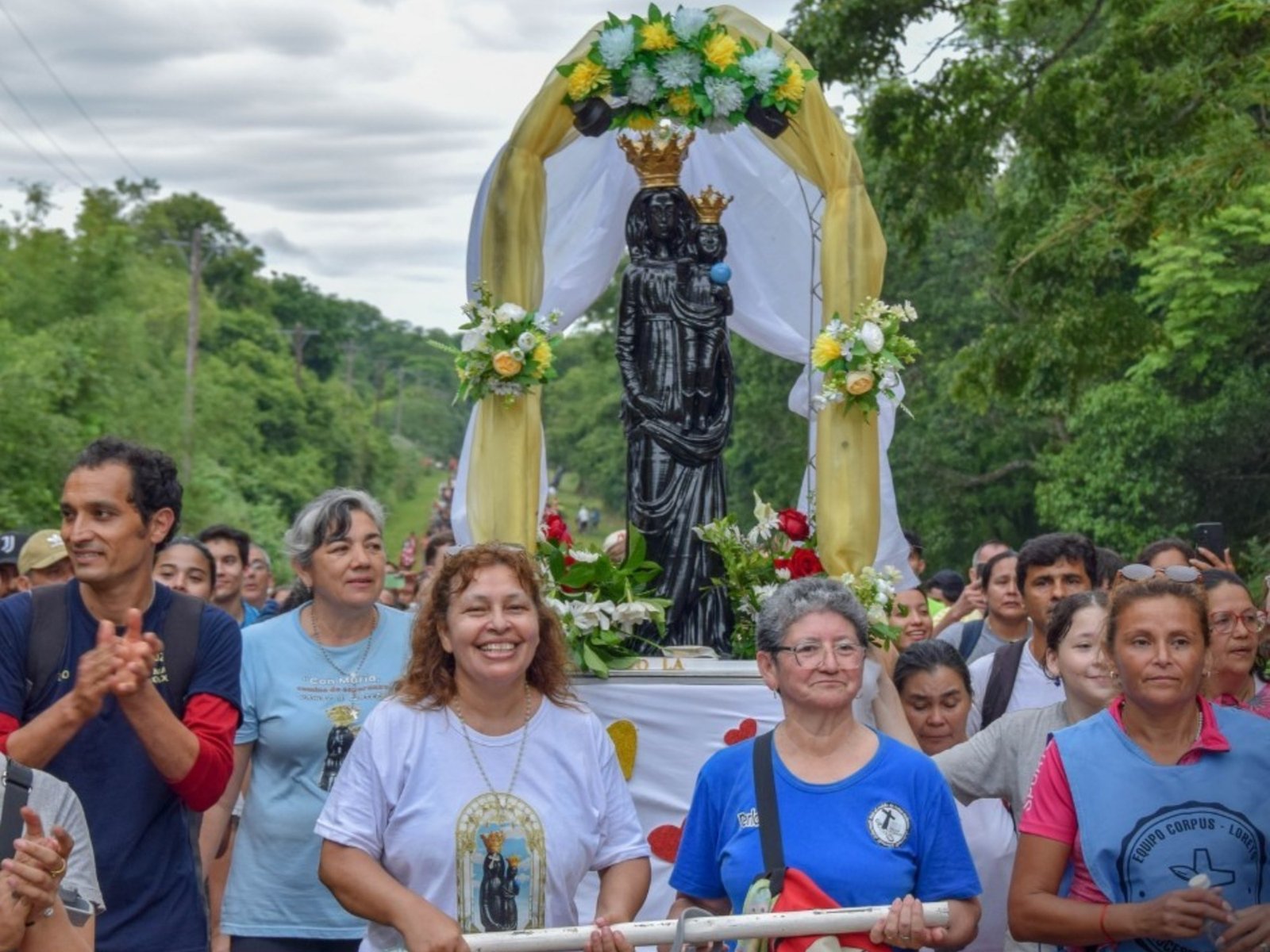 revelan que Vialidad Nacional le cobró canon a la Iglesia por una peregrinación al santuario de Loreto