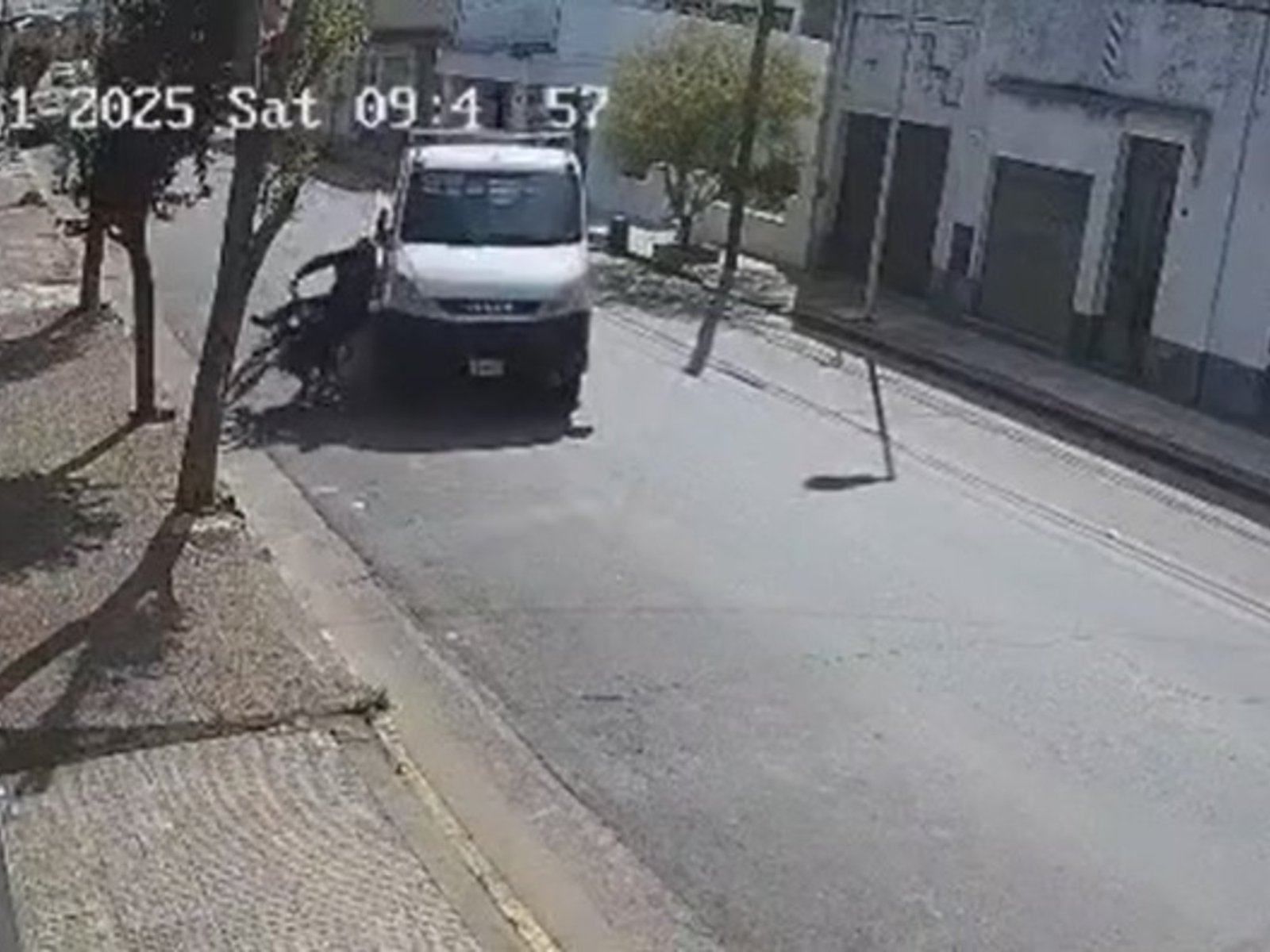 un camionero detenido por embestir y matar a un motociclista
