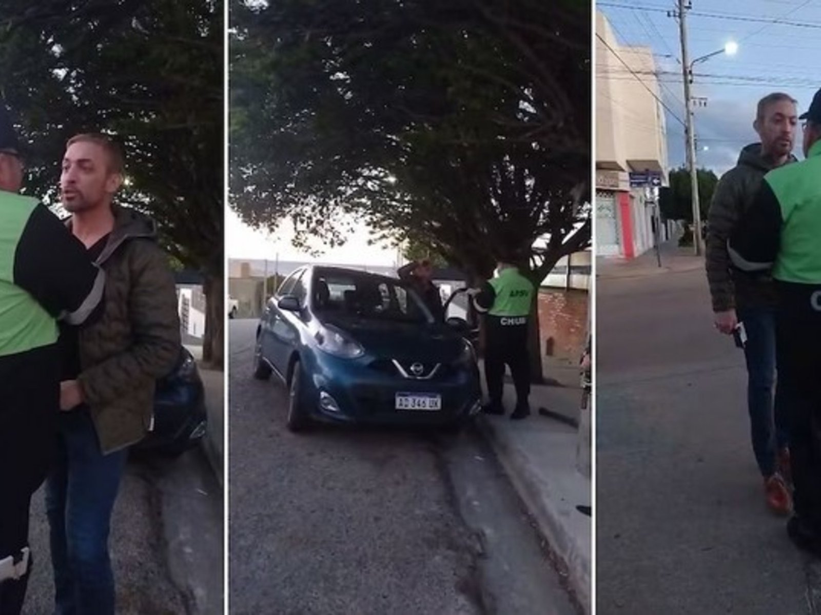 un funcionario judicial se negó a un test de alcoholemia e insultó y amenazó a un agente de tránsito