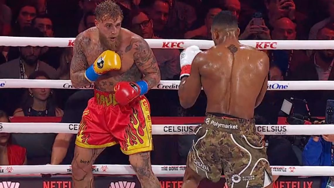 A Jake Paul le costó una fractura de mandíbula llevarse otra montaña de millones en Miami