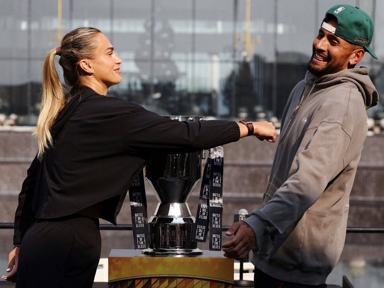 Aryna Sabalenka vs Nick Kyrgios, una nueva edición de la “Batalla de los sexos” con el show y los petrodólares como gran motor