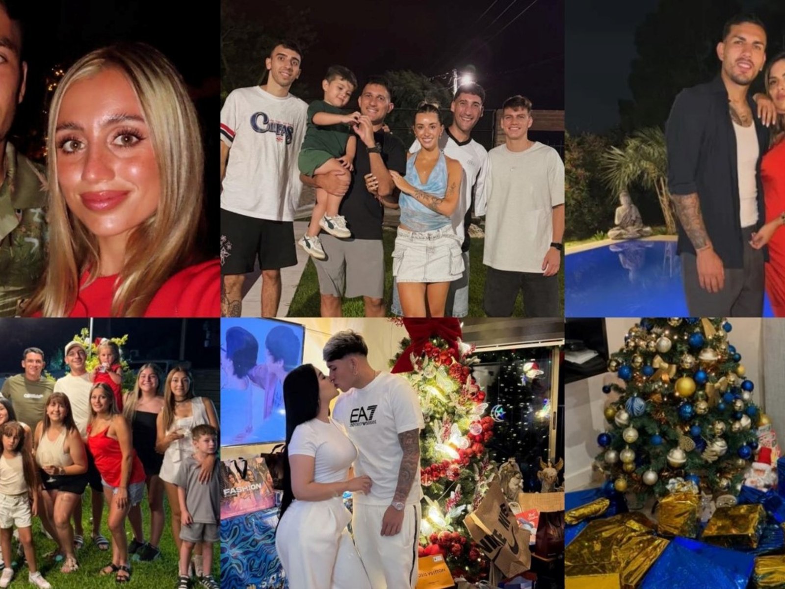 Así pasaron la Navidad los jugadores de Boca :: Olé