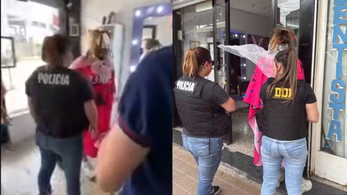 Detuvieron a la jefa de una banda de ladrones mientras se teñía en una peluquería