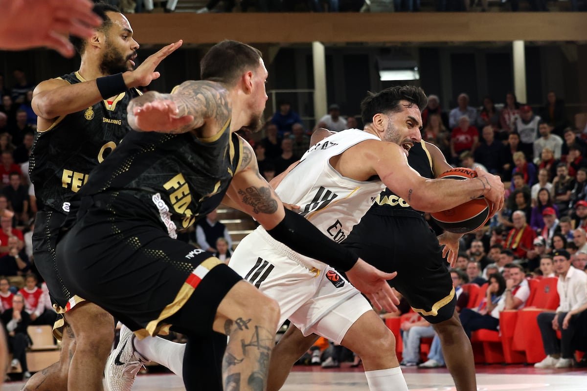 El Madrid choca contra un rocoso Mónaco en la Euroliga | Baloncesto | Deportes
