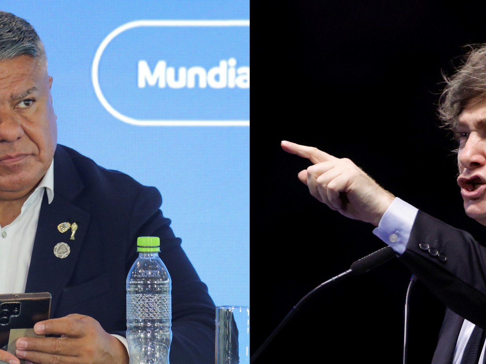 El fuerte ataque de Milei a Tapia con elogio a Verón :: Olé