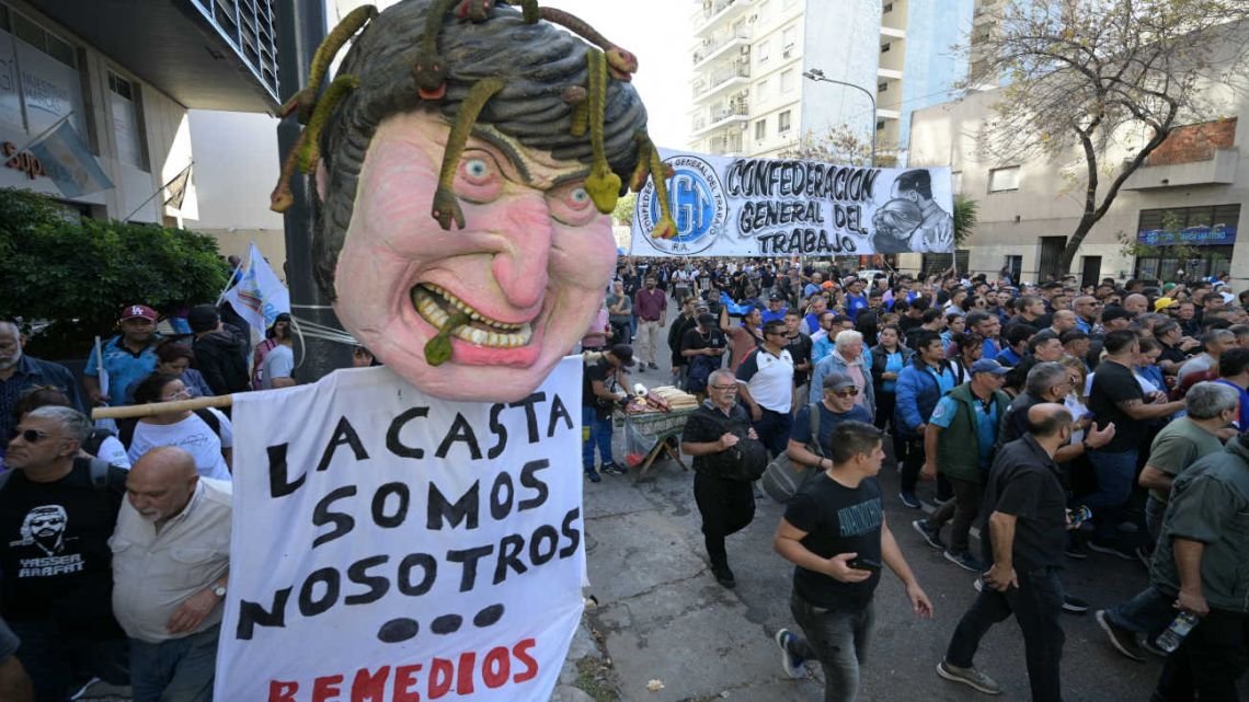 La CGT marcha este jueves a Plaza de Mayo en contra de la reforma laboral 
