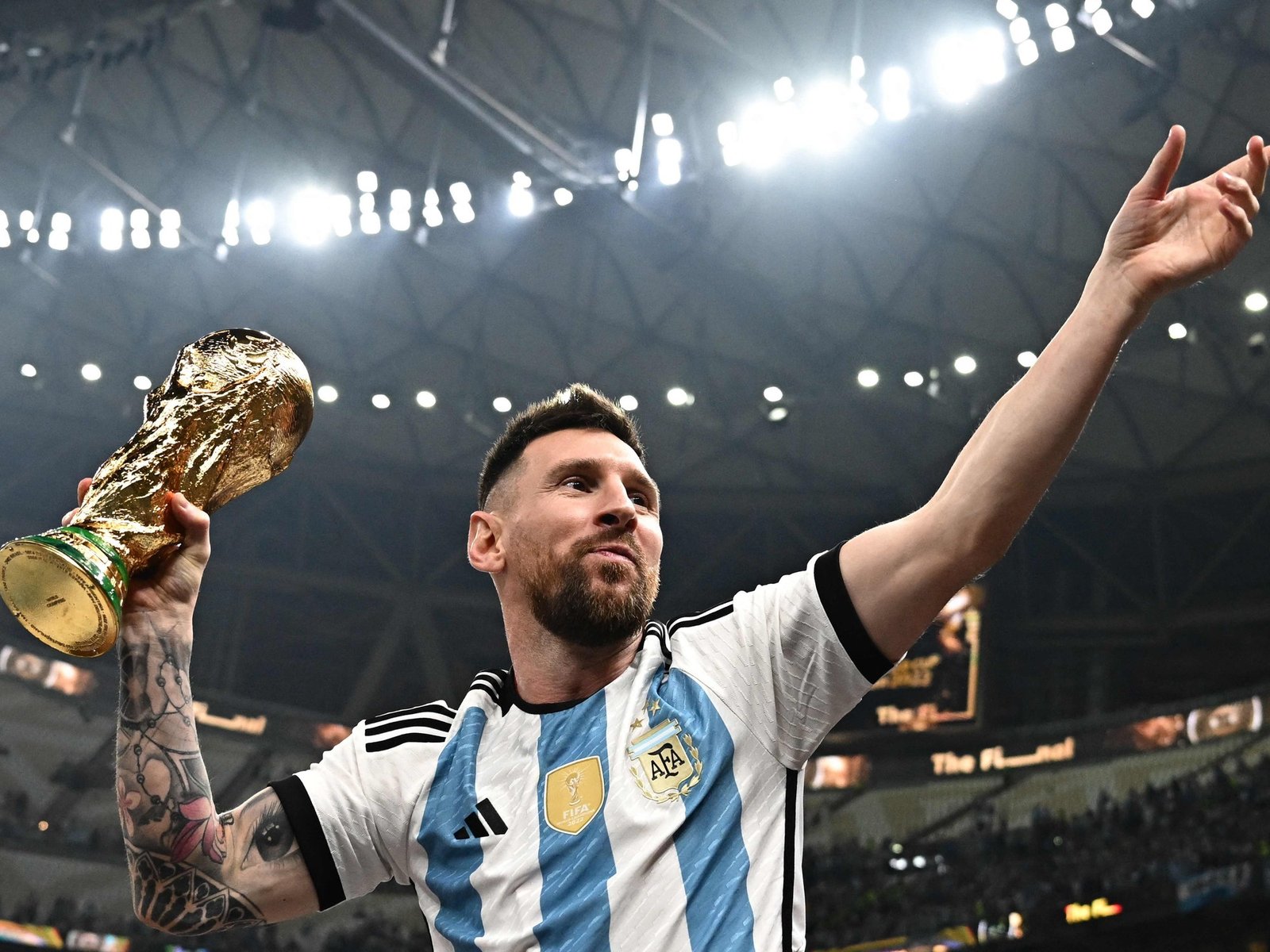Lionel Messi recordó el Mundial de Qatar 2022 con una frase especial y el posteo con más likes de la historia, que le ganó al huevo y a Taylor Swift