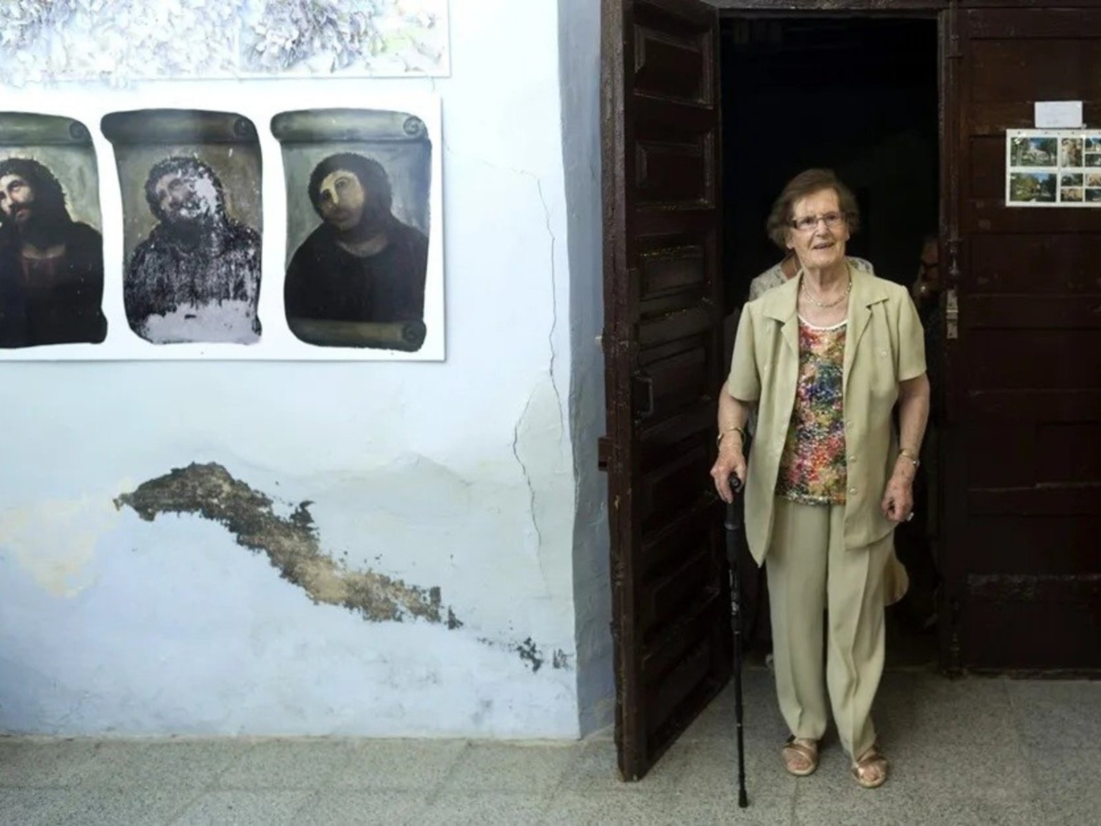 Murió la mujer que “restauró” el Ecce Homo de Borja y transformó un error en un fenómeno global