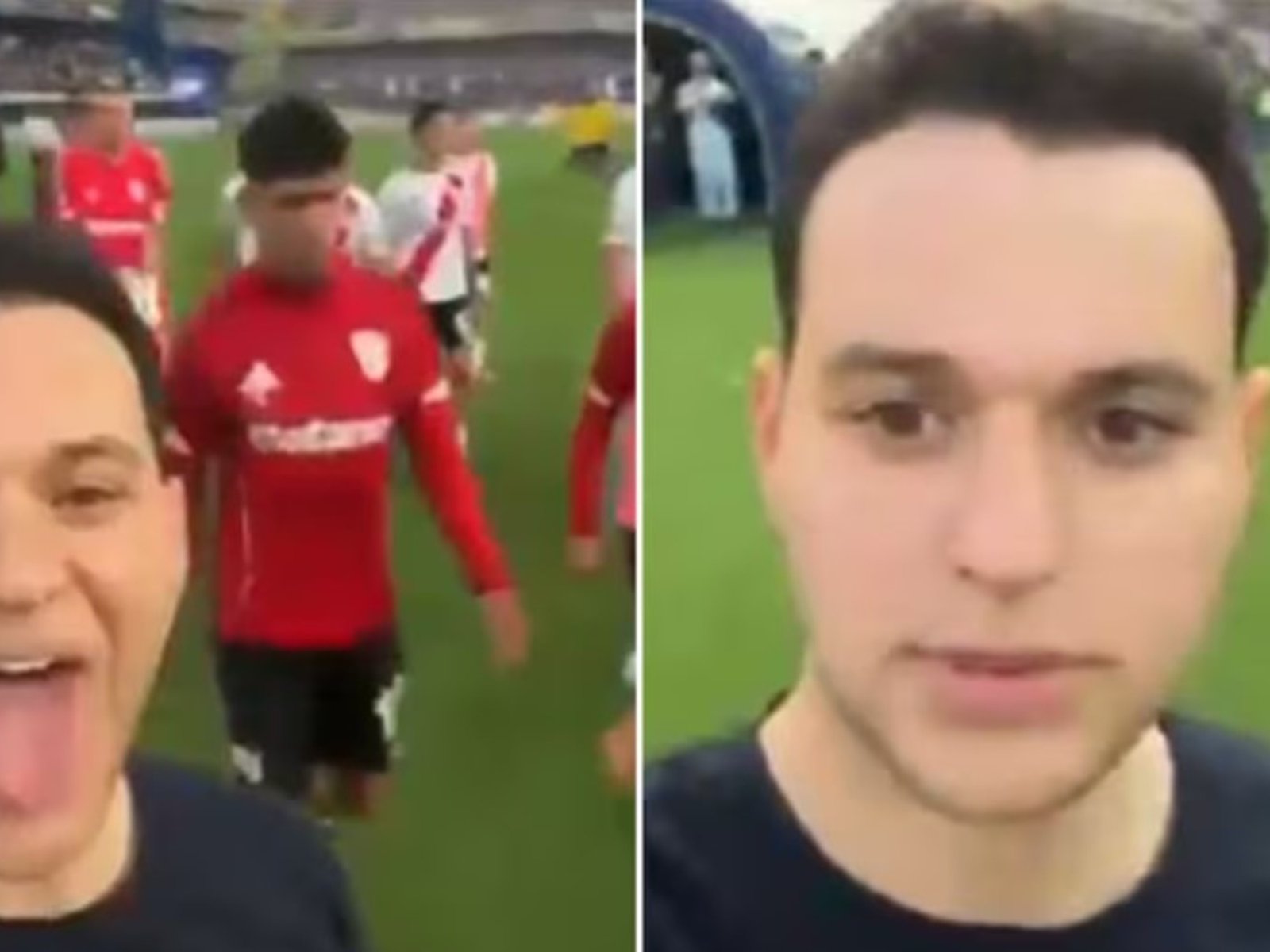 Prohíben el ingreso a los estadios al joven que se hizo viral tras la agresión de Maxi Salas al término del último Superclásico