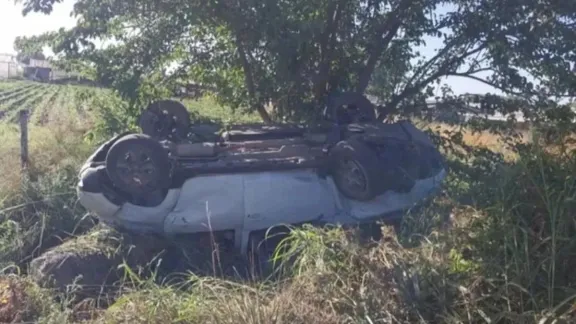 Trágico accidente en La Plata: Conductor muere al volcar en ruta 6 y 215