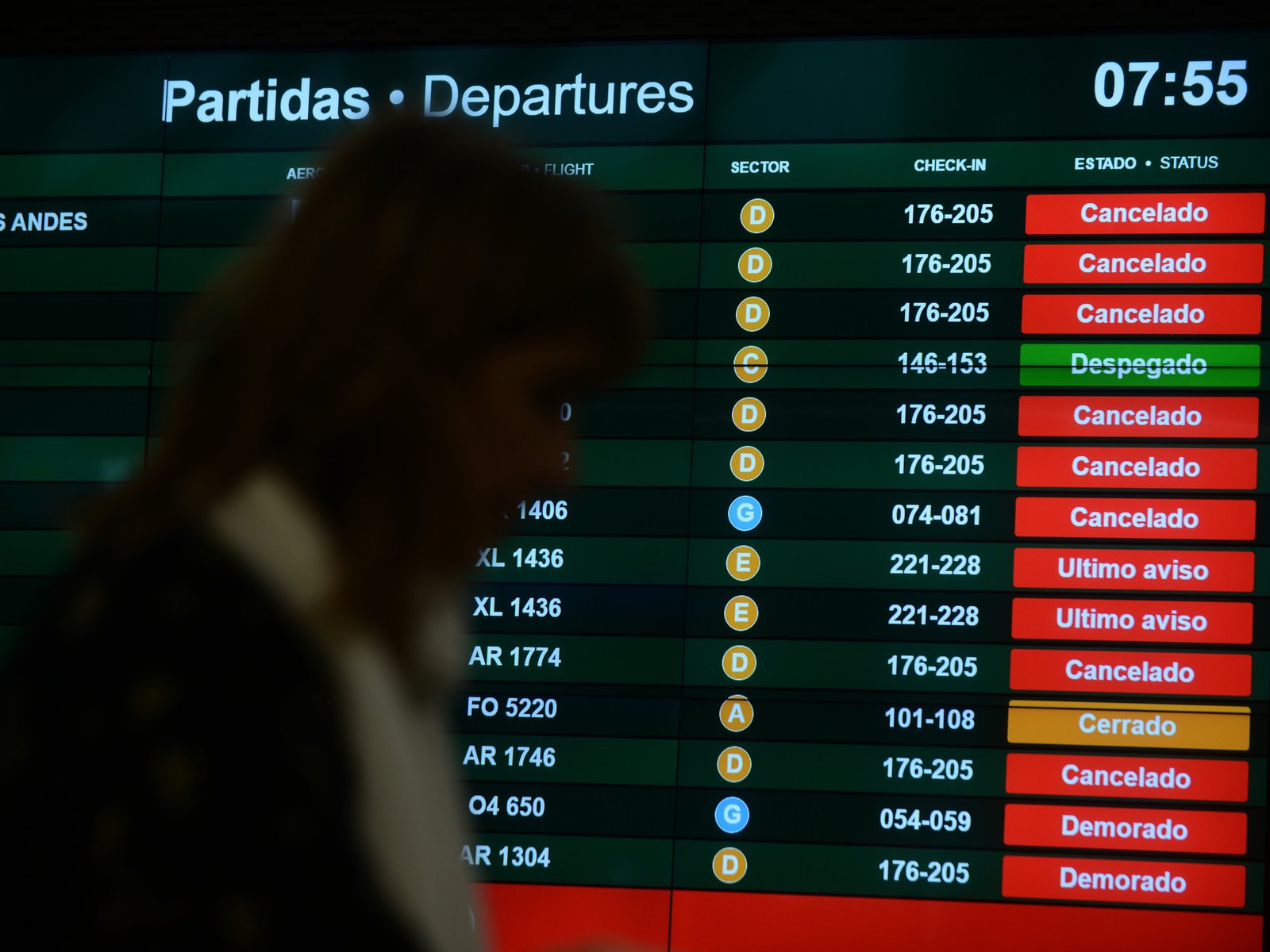 qué vuelos se verán afectados desde este miércoles