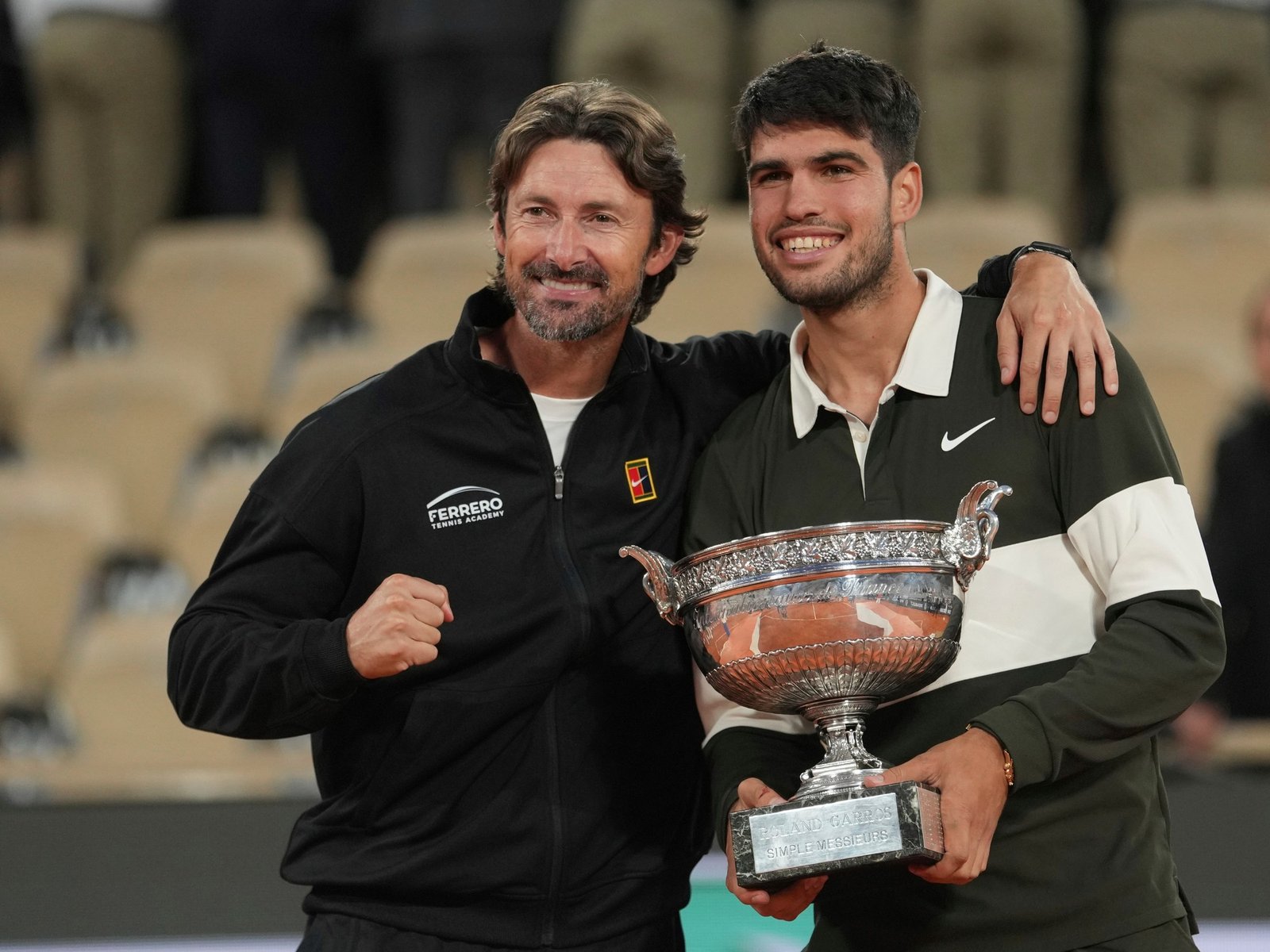 tras siete años y seis Grand Slams, se despide de Juan Carlos Ferrero