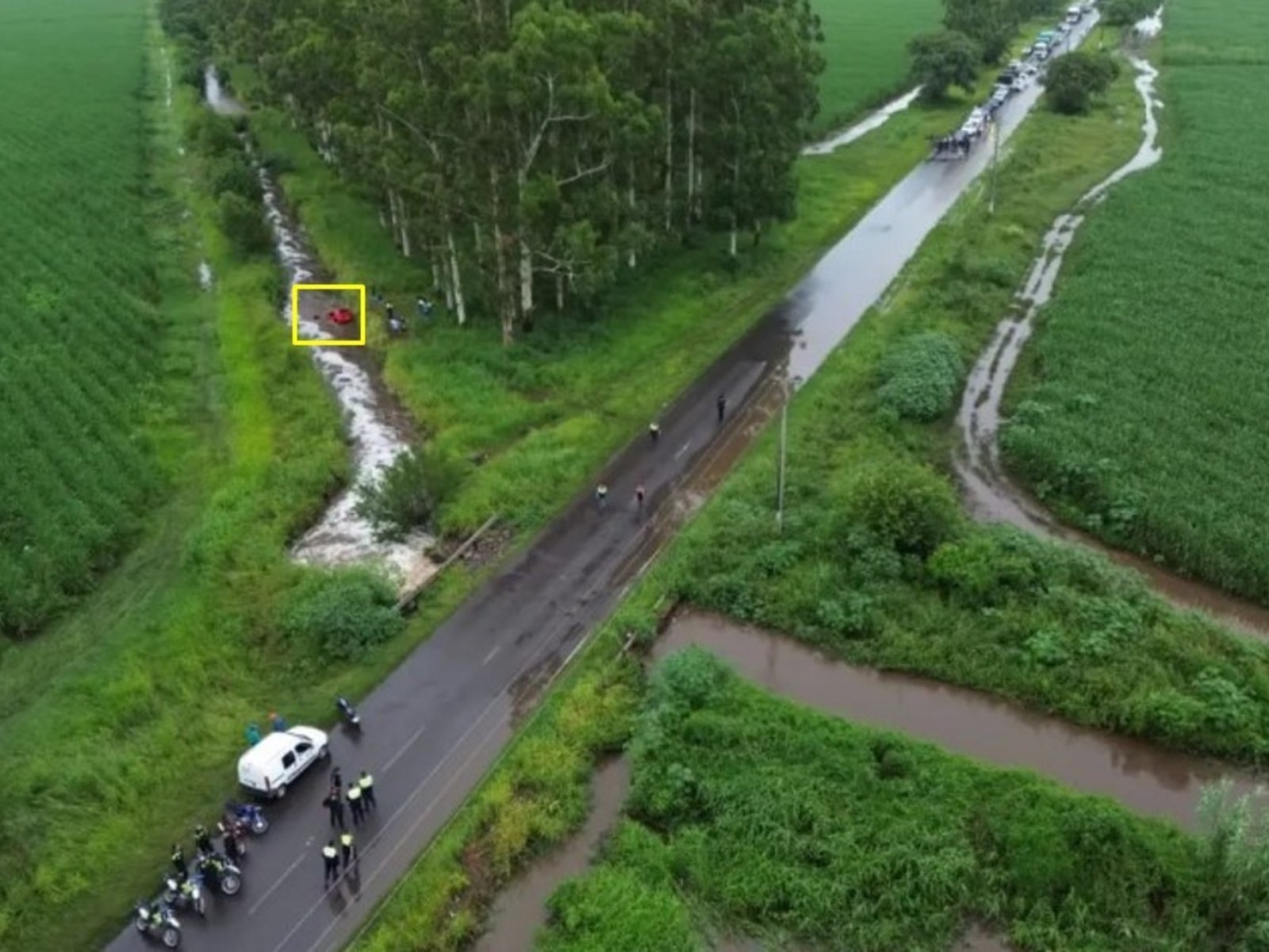 Cayeron con un auto a un canal y murieron tres adolescentes