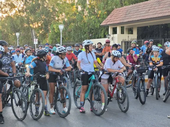 Cientos de ciclistas rodaron en pedido de Justicia por Valeria 