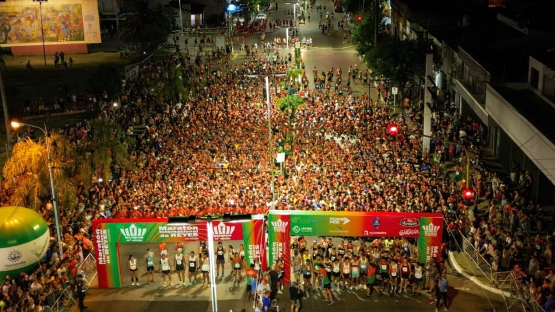 Concordia: la Maratón de Reyes invita a vivirla