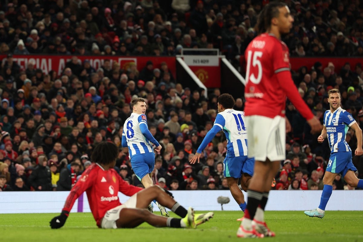 El Manchester United queda eliminado de la FA Cup tras caer ante el Brighton en Old Trafford | Fútbol | Deportes