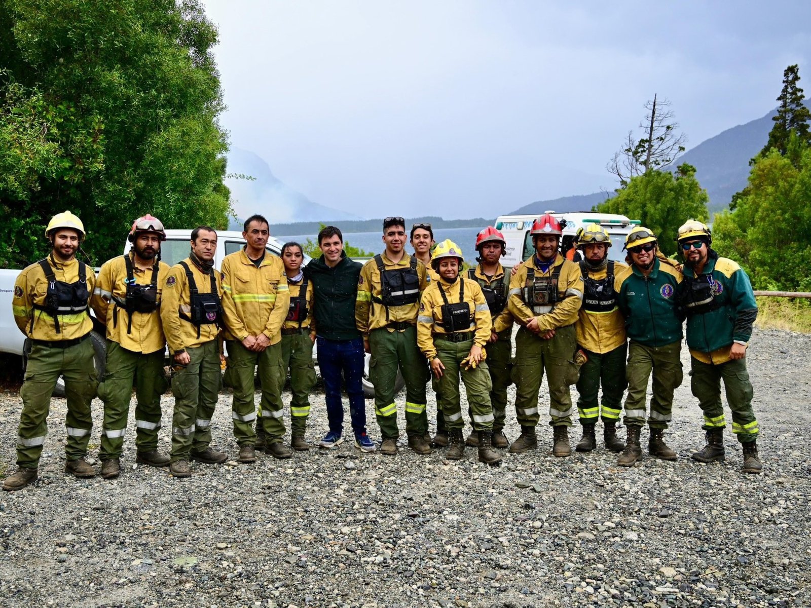El gobierno de Chubut confirmó que el incendio en Puerto Patriada “está 100% contenido”