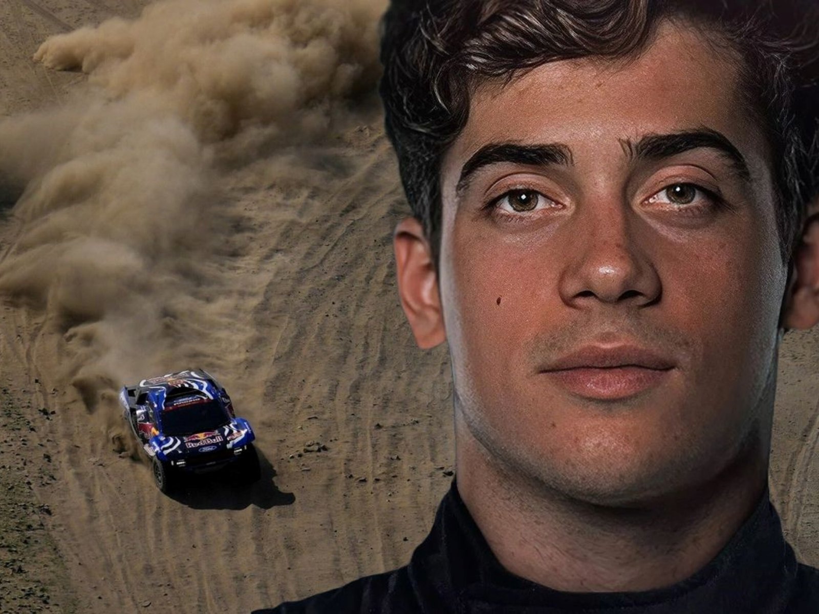 Franco Colapinto está atento al Dakar y le hizo un guiño a “Iron Man”, campeón y amigo suyo :: Olé