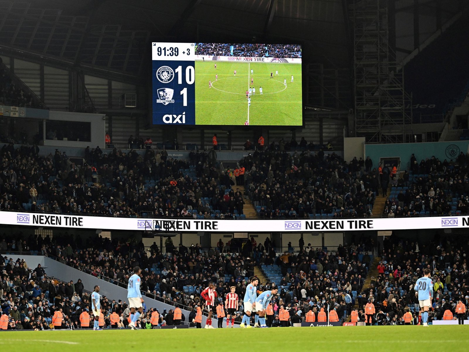 Goleada histórica del Manchester City de Pep Guardiola en la FA Cup