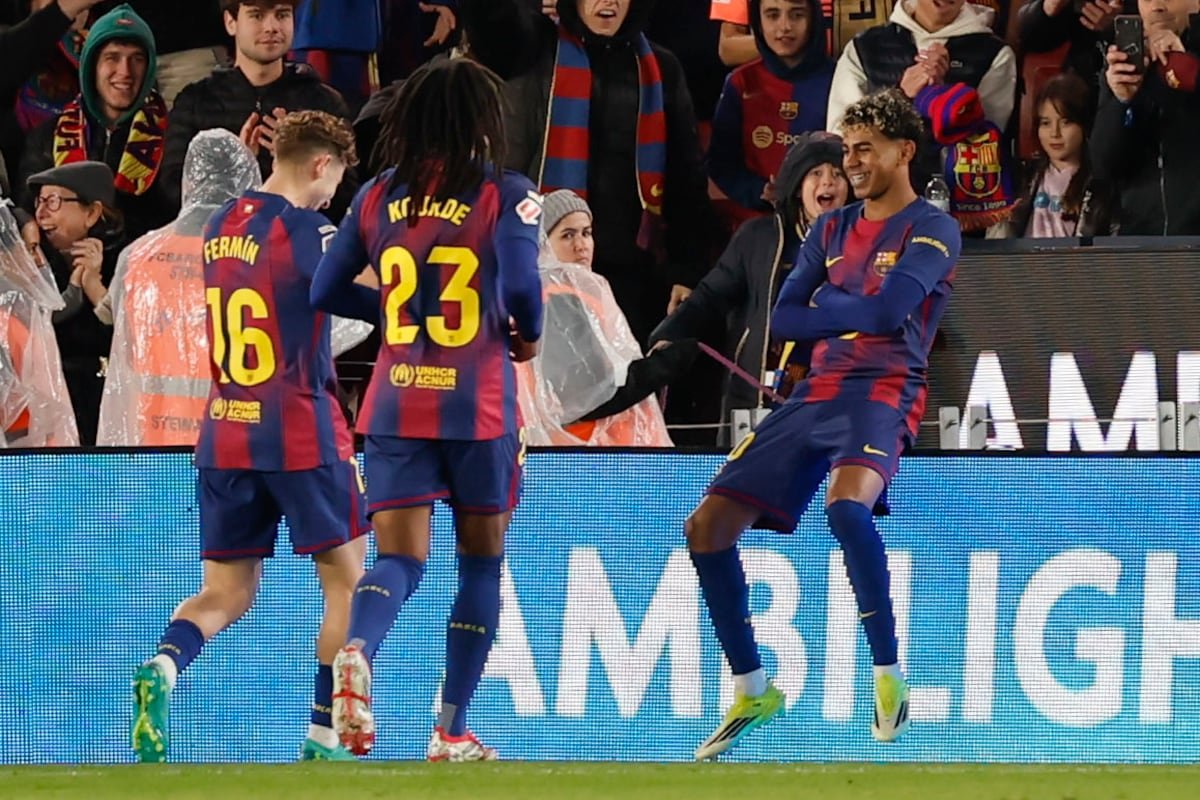 Hansi Flick: “Estoy feliz por el gol de Lamine, pero lo que más me ha gustado es cómo hemos presionado” | Fútbol | Deportes