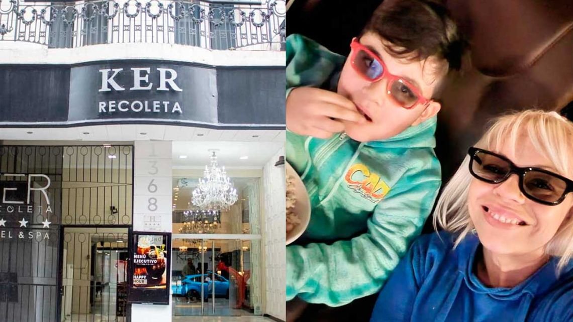 La macabra escena en el hotel donde fueron hallados sin vida una preceptora y su hijo