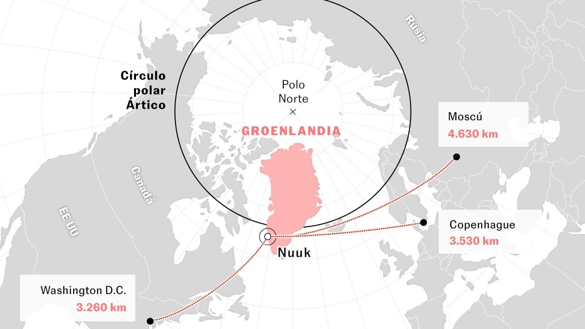 Mapas | ¿Por qué Trump quiere Groenlandia? | Internacional