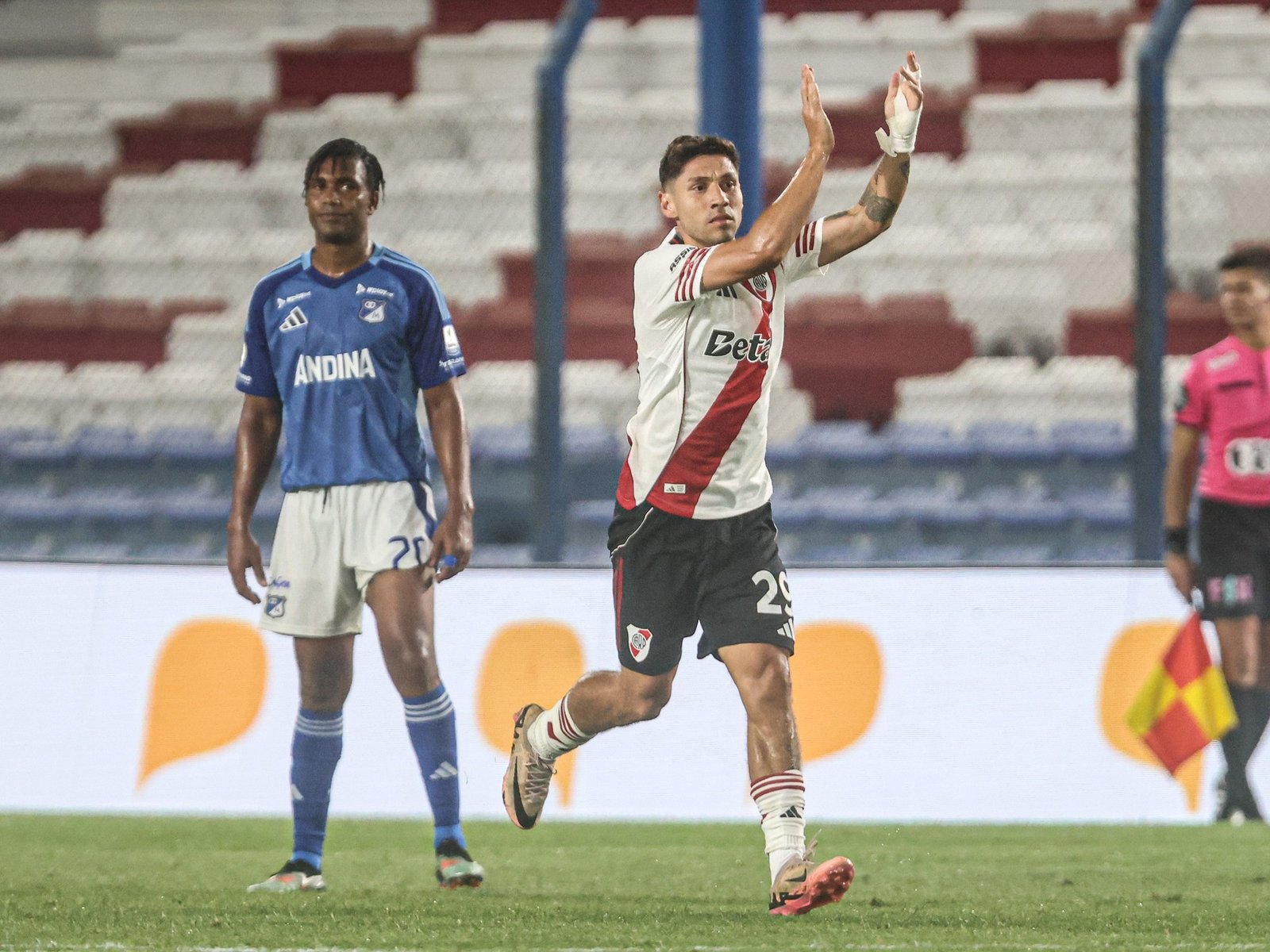 Montiel, tras la victoria ante Millonarios: “El objetivo es buscar la identidad” :: Olé