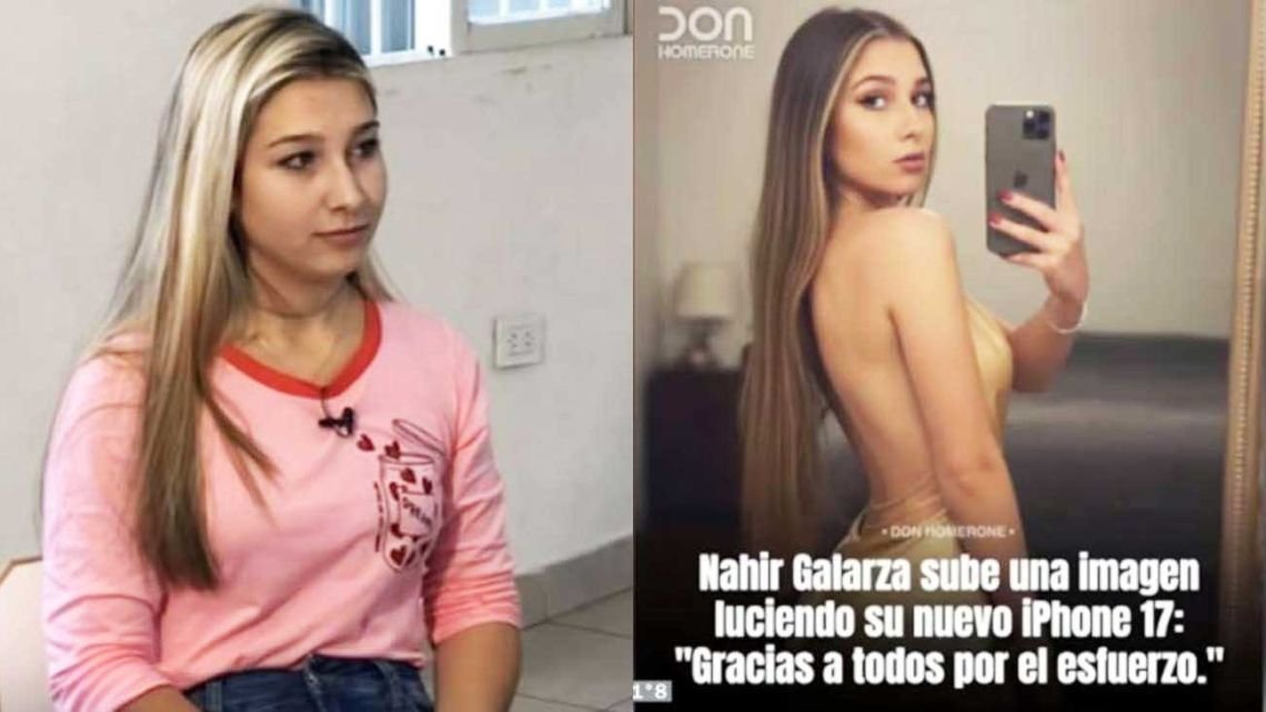 Nahir Galarza: denuncian que se crearon unos 50 perfiles falsos con IA